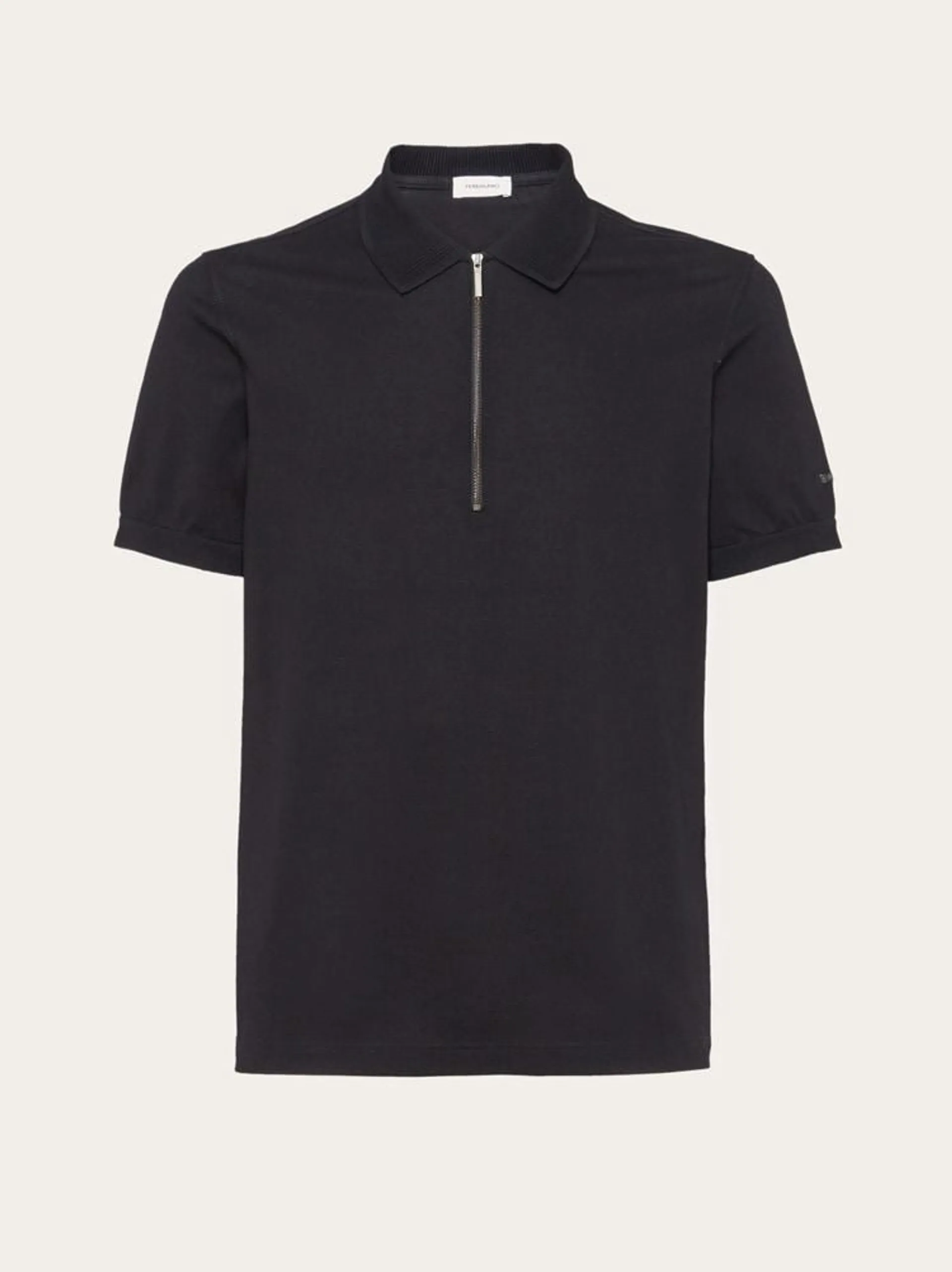 Polo con cremallera