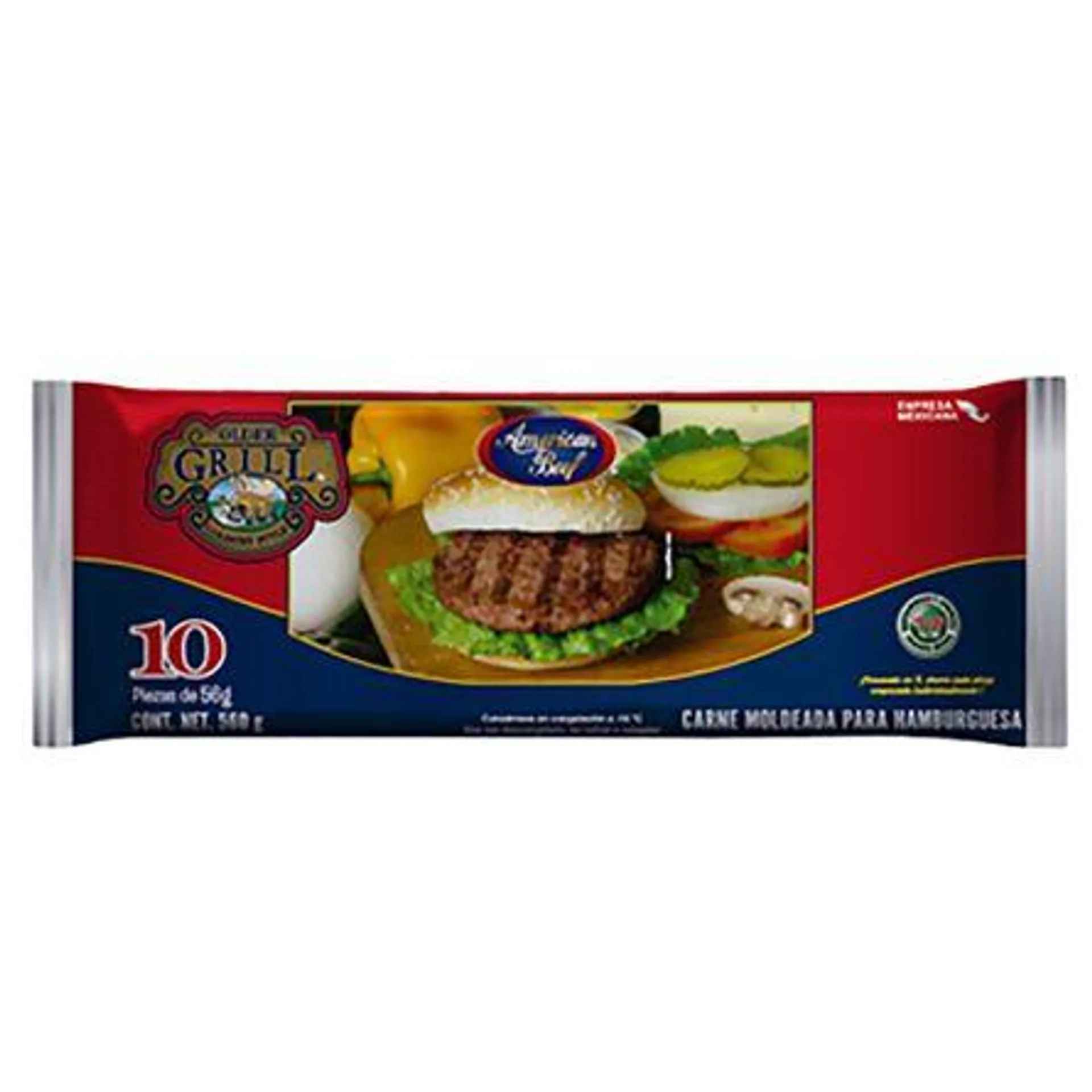 Carne Para Hamburgesa Older Grill De Res 560 g