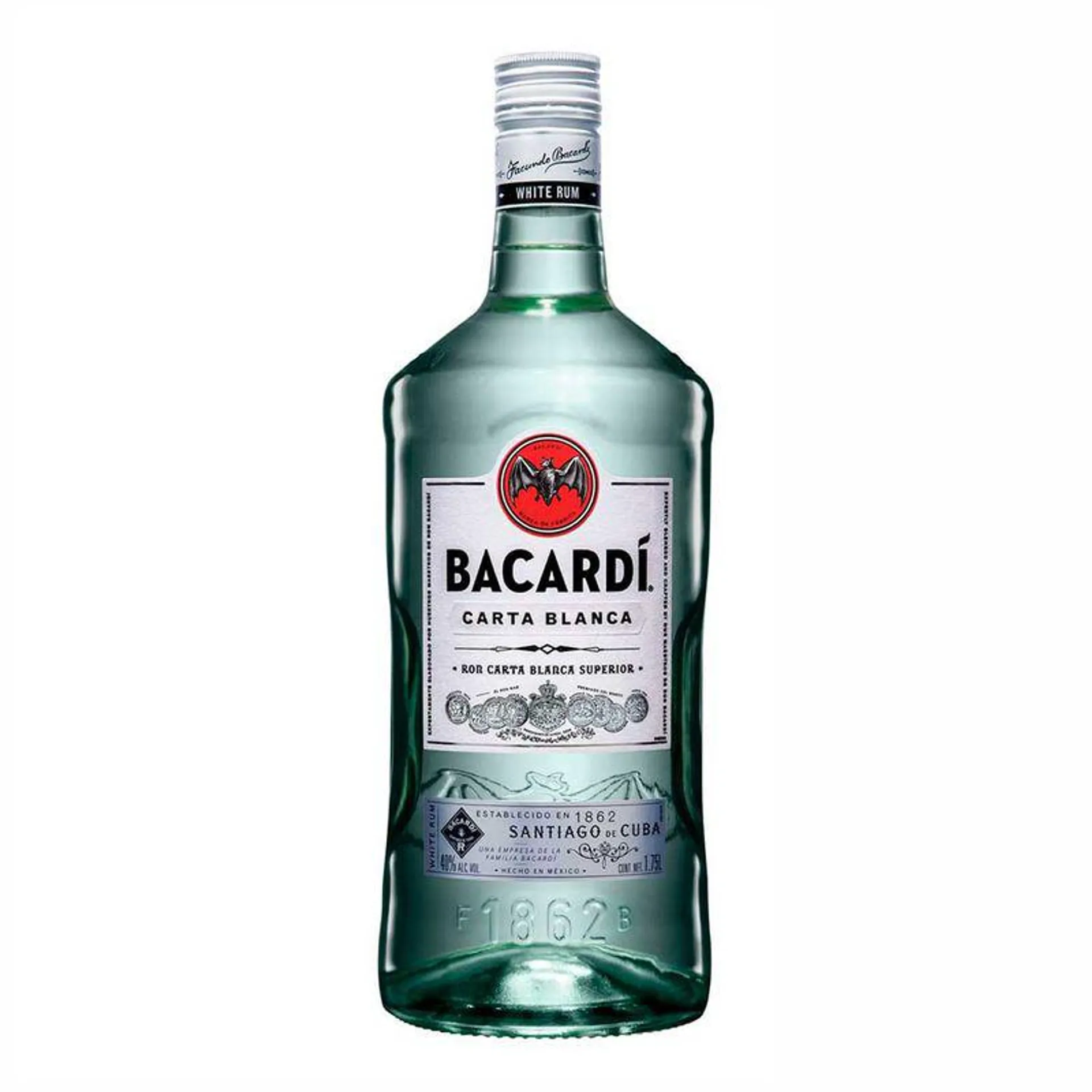 Ron Bacardí Carta Blanca 1750ml