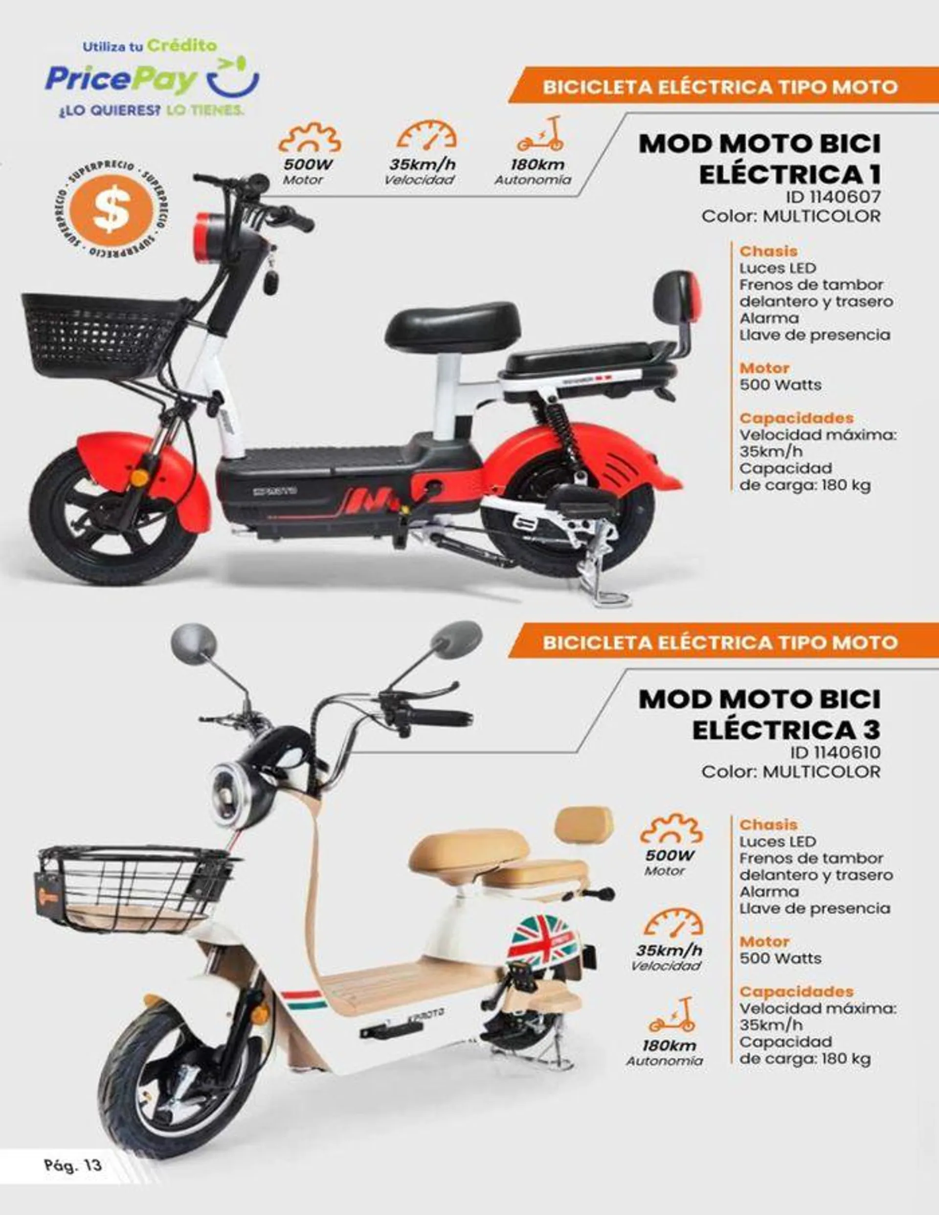 Catálogo de MOTOS  21 de junio al 21 de septiembre 2024 - Pagina 13