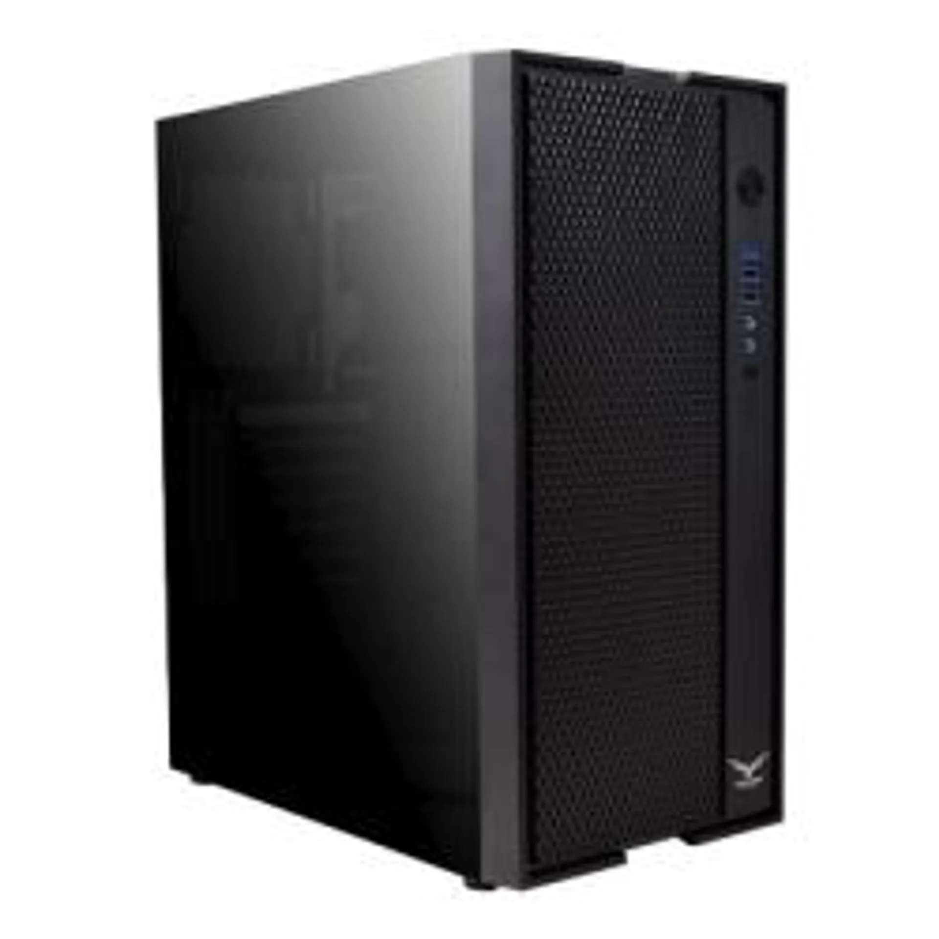 Gabinete Naceb Cypher con Ventana RGB, Midi-Tower, ATX, USB 3.0/2.0, sin Fuente, 3 Ventiladores Instalados, Negro