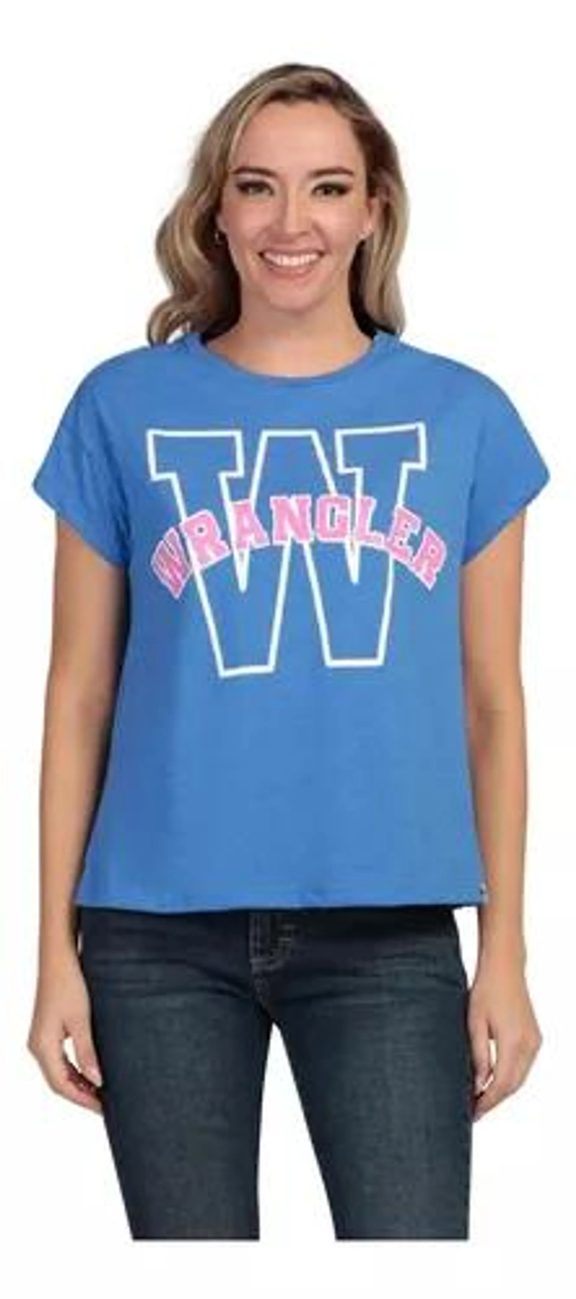 Playera Comfort Manga Corta Wrangler Mujer 298