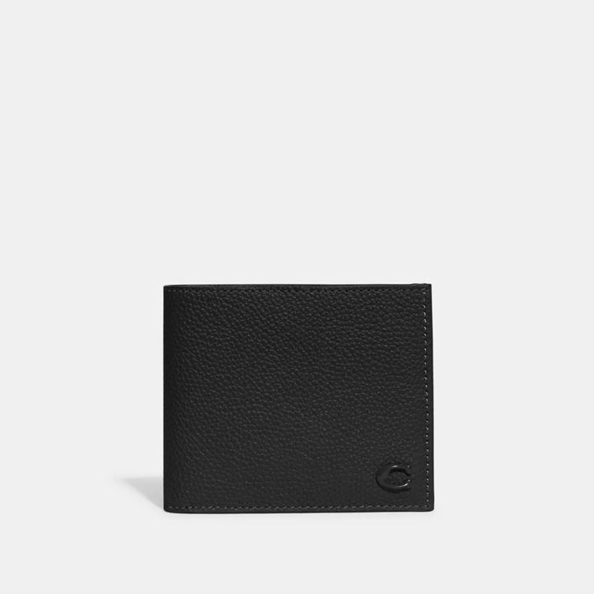 Cartera Pequeña With Sculpted C Hardware Branding