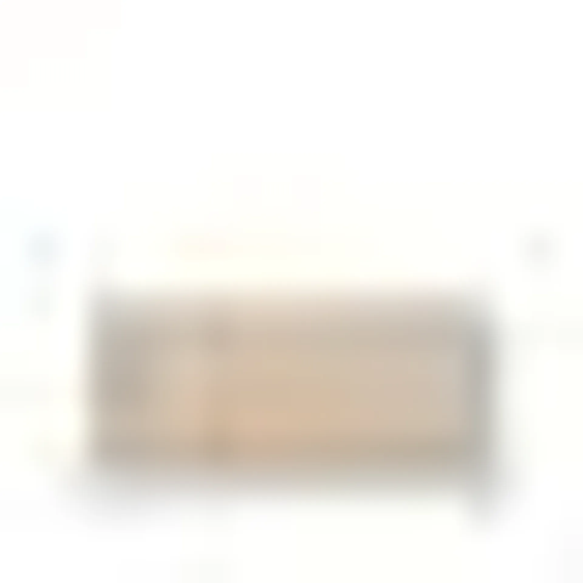 Credenza Saint - Color Madera y Blanco