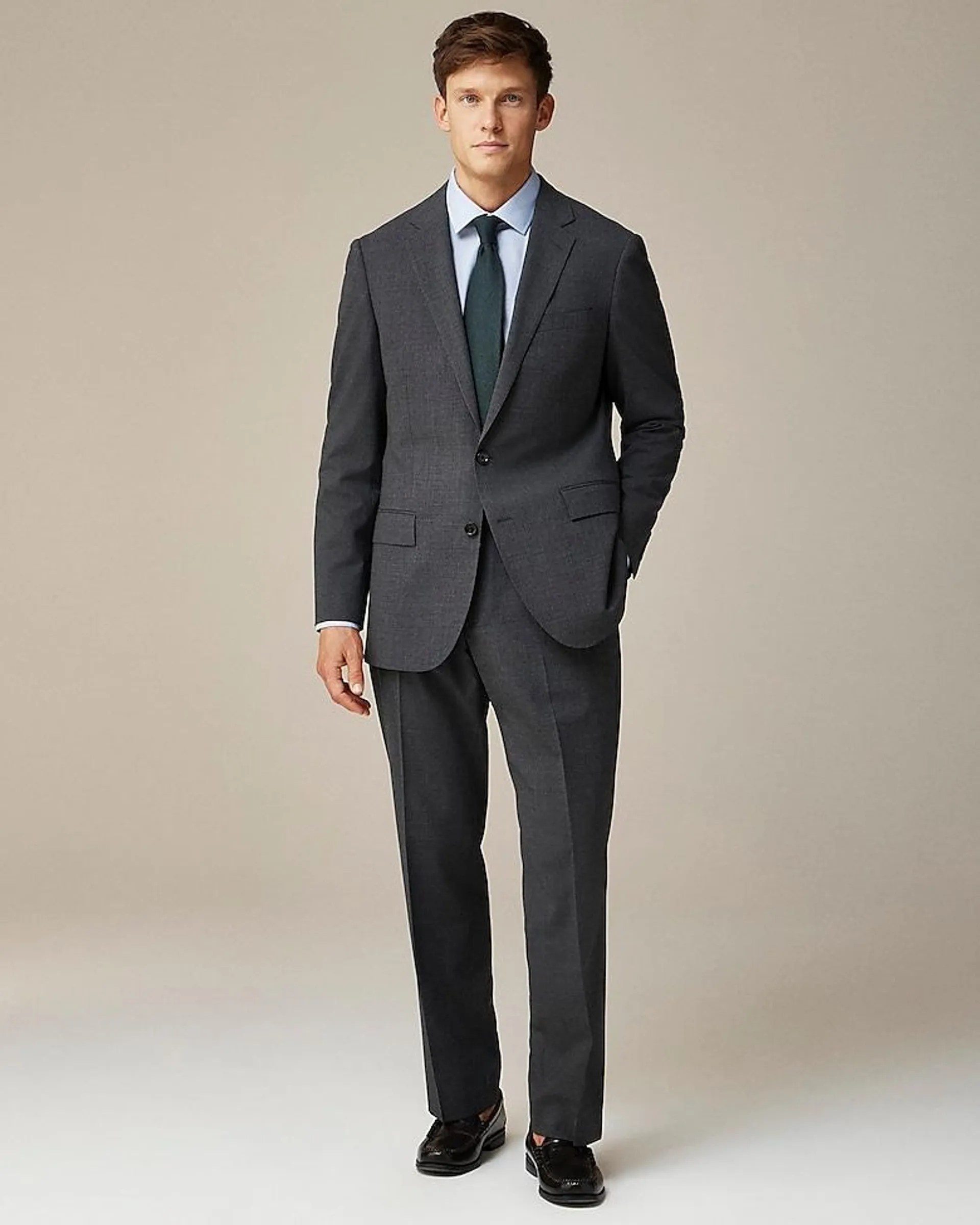 Ludlow Traveler Slim-fit suit jacket in Italian stretch wool blend