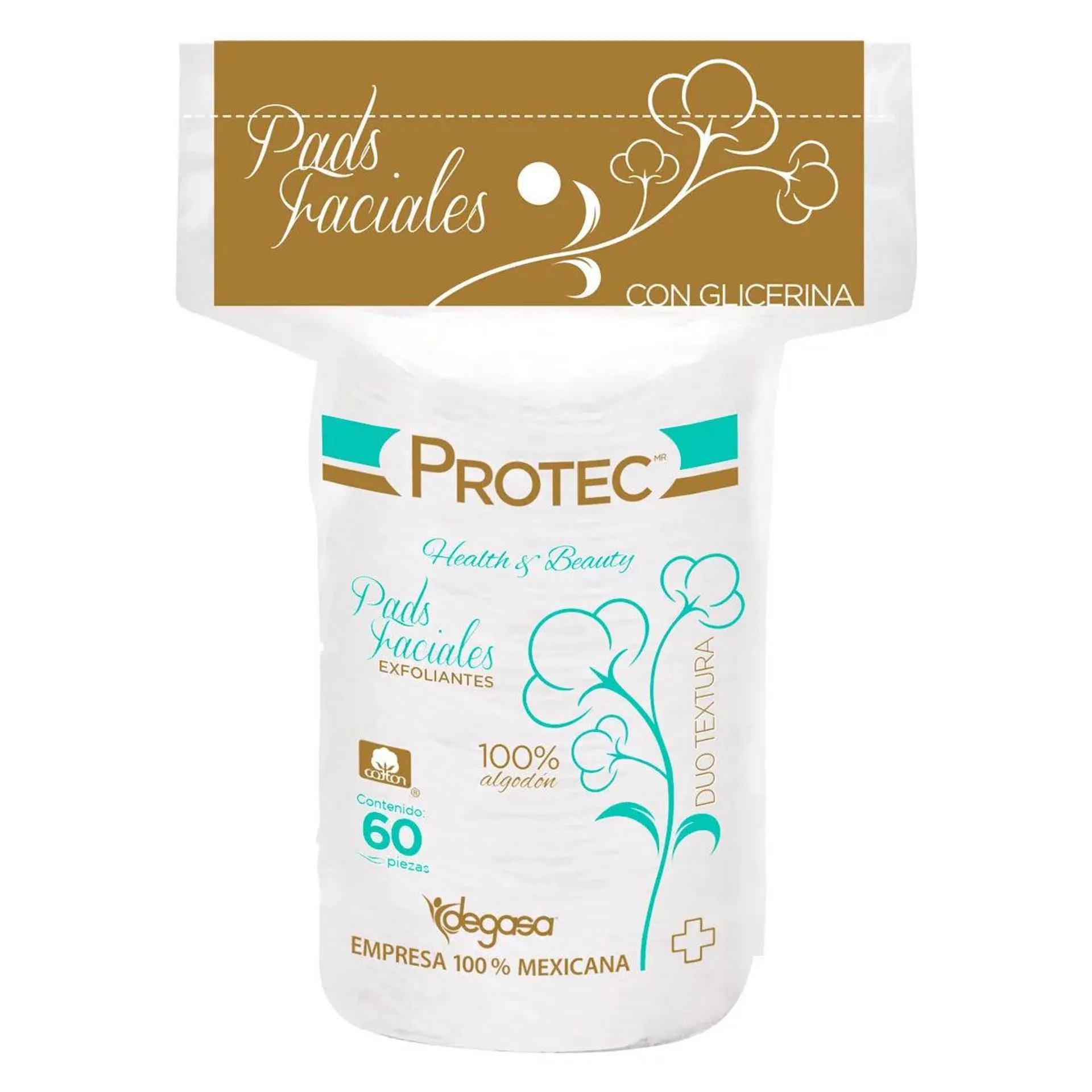 PADS DESMAQUILLANTES EXFOLIANTES 60 PADS - PROTEC