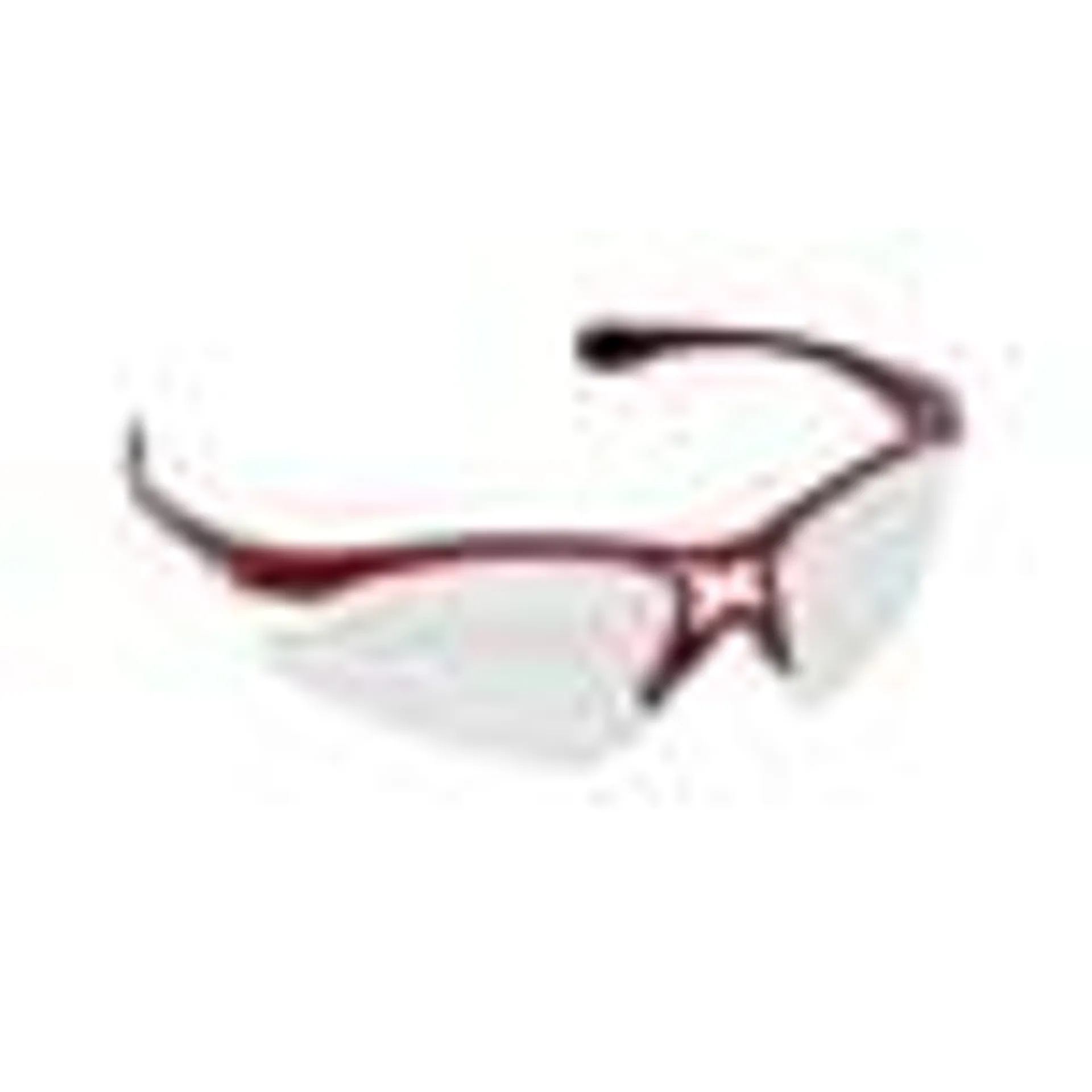 Lente Infra V-4000 Mica Transparente Marco Rojo