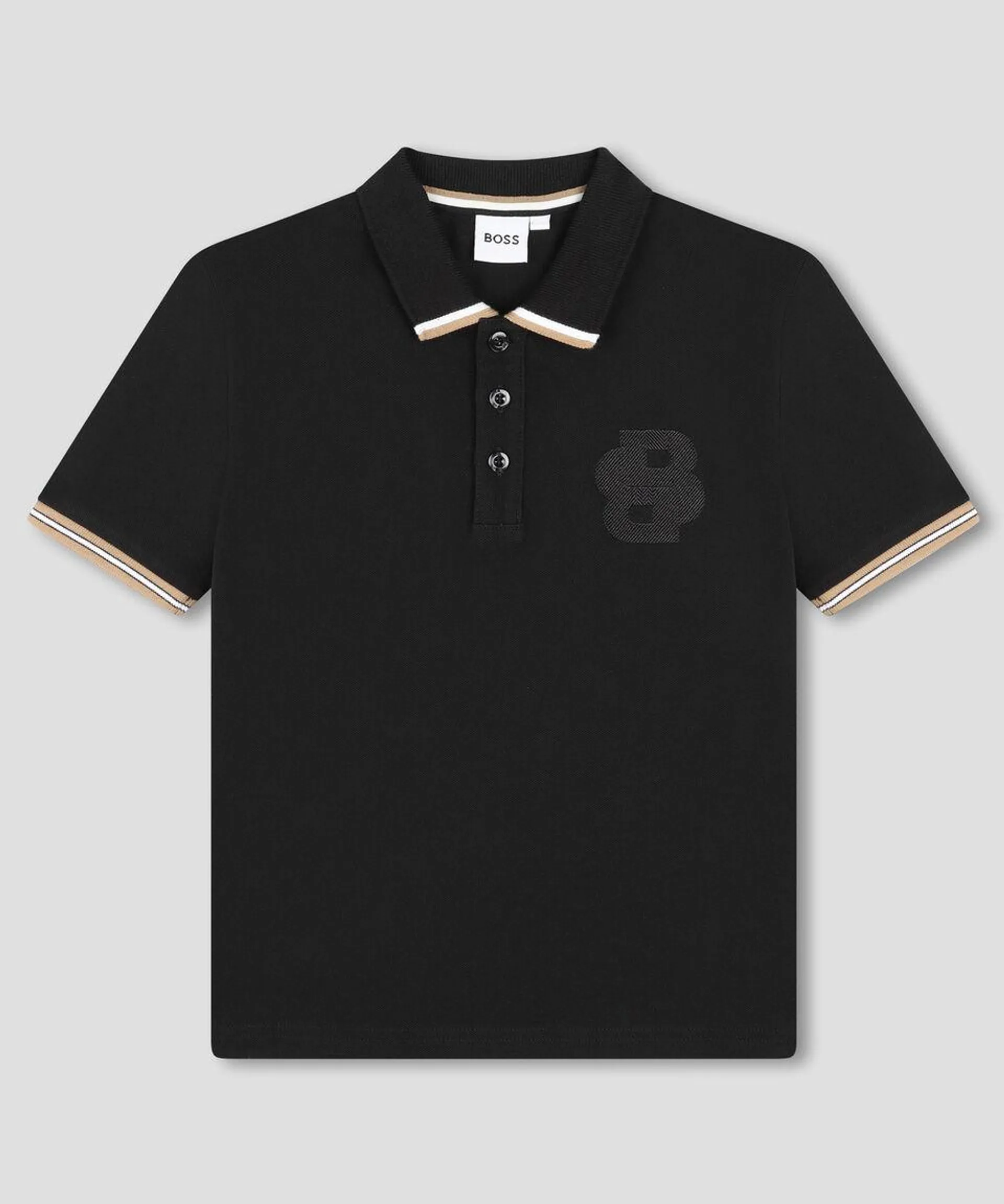 Playera tipo Polo de manga corta Niño