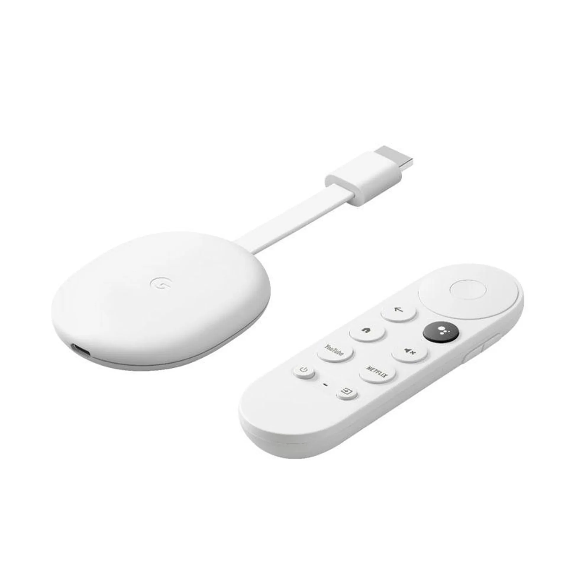 Google Chromecast con Google TV 4K GA019 Blanco