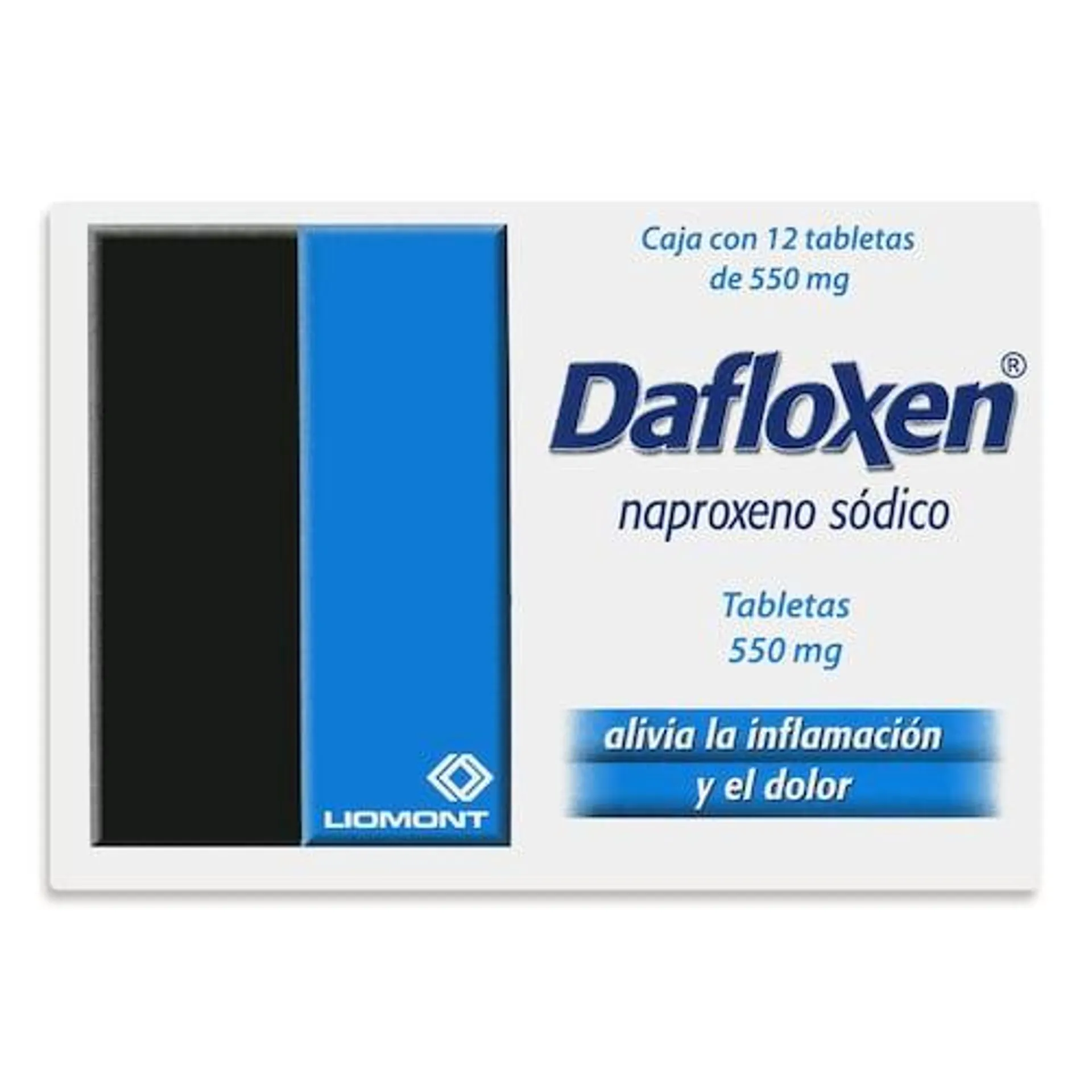 Dafloxen 550 Mg Tab 12