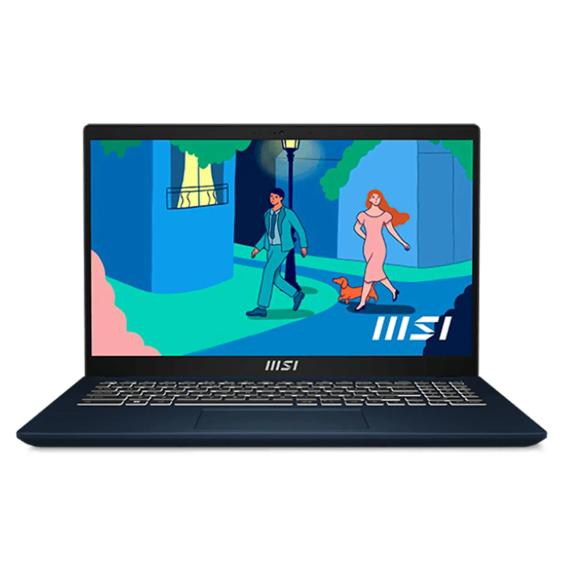 Laptop MSI Modern 15 B12M-463MX / 15.6" / Full HD / Intel Core i5-1235U 3.30GHz / 8GB / 512GB SSD / Windows 11 Pro 64-bit / Negro / MODERN 15 B12M-463MX