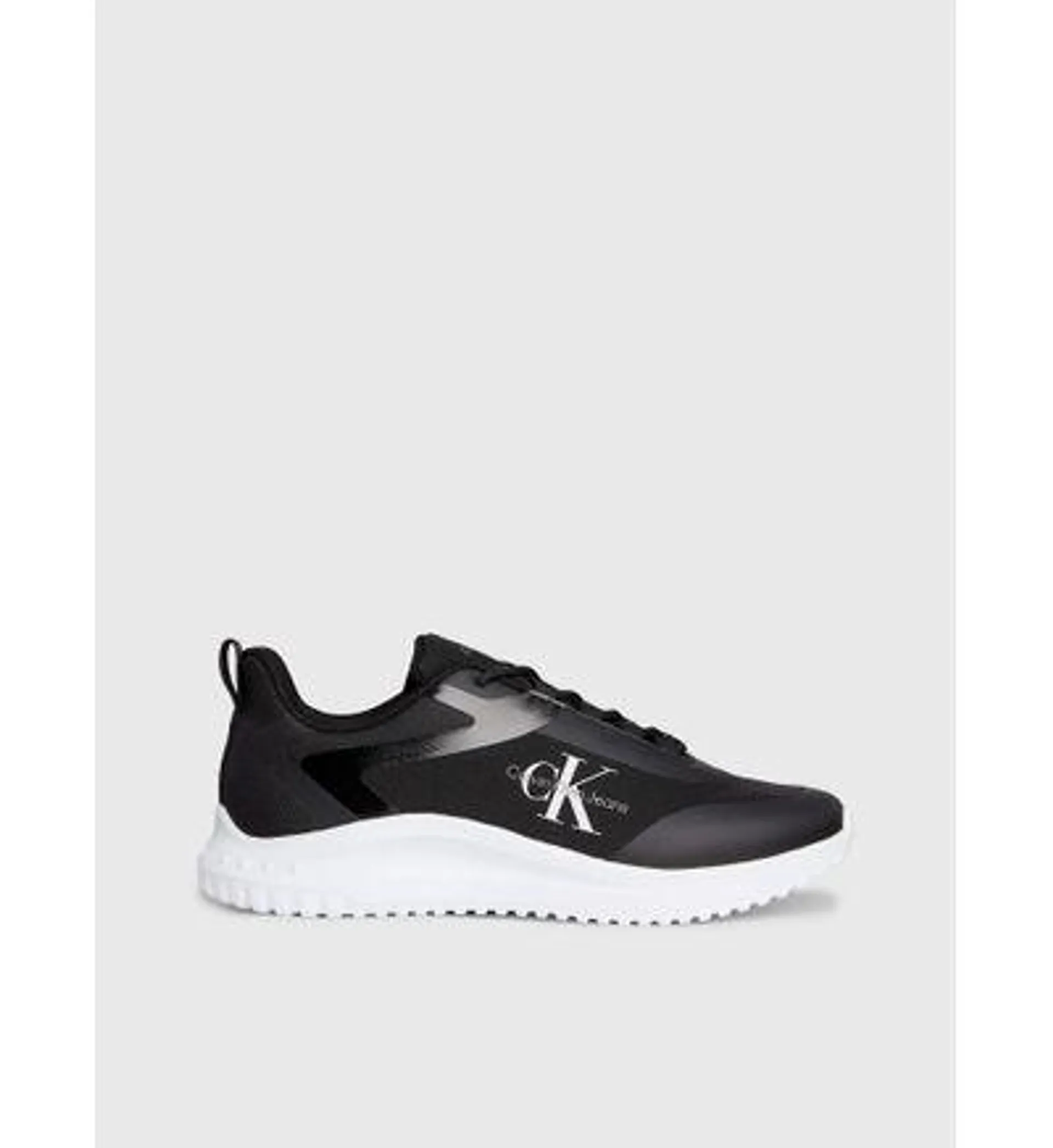 Tenis Calvin Klein Deportivos Monograma Hombre Negro