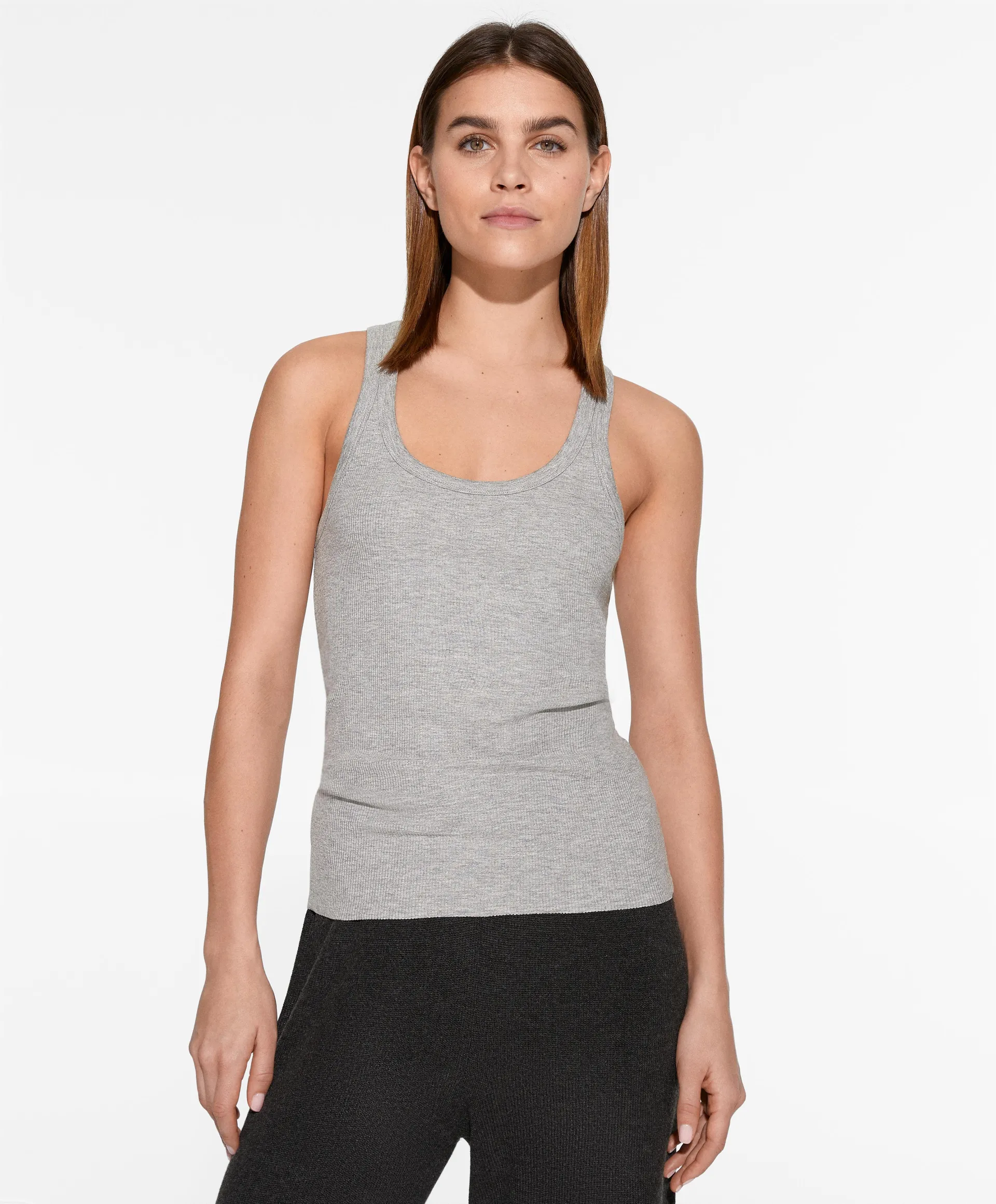 Camiseta tirantes rib