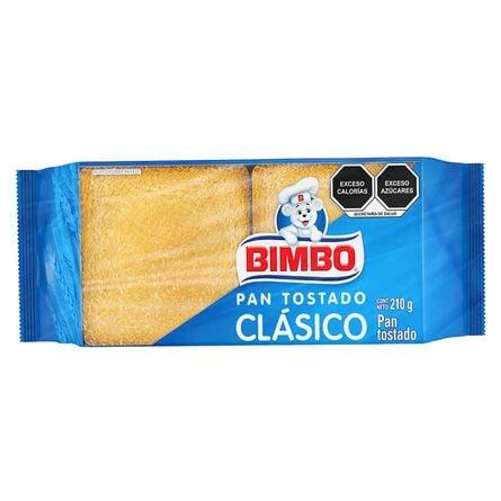 Pan Tostado Bimbo Clásico 210 Gr