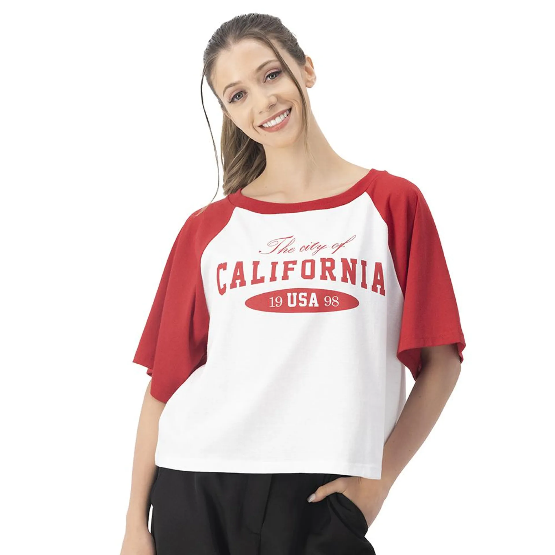 Playera Mujer California