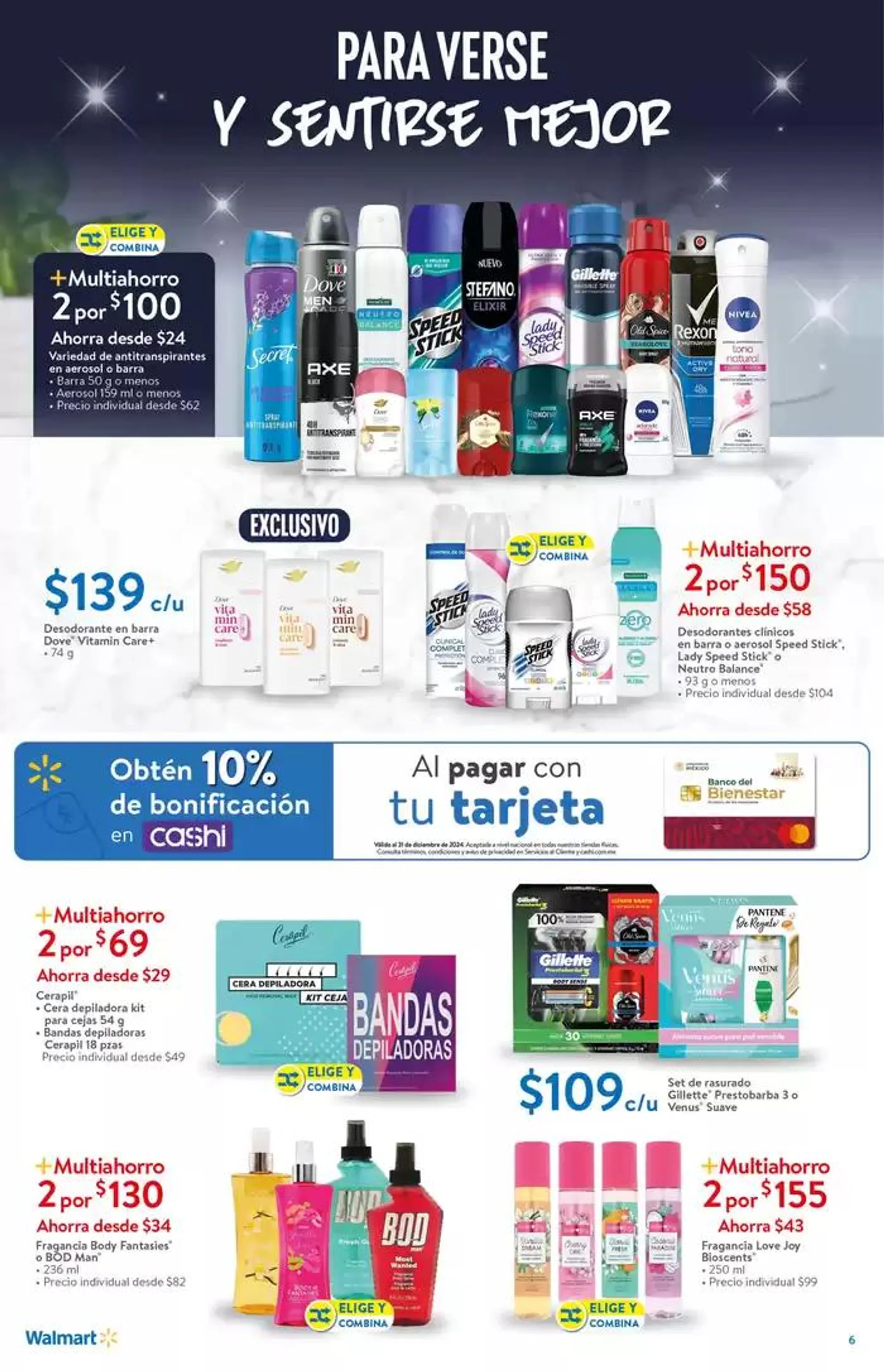 Catálogo de Walmart - Mi Belleza 21 de octubre al 6 de noviembre 2024 - Pagina 6