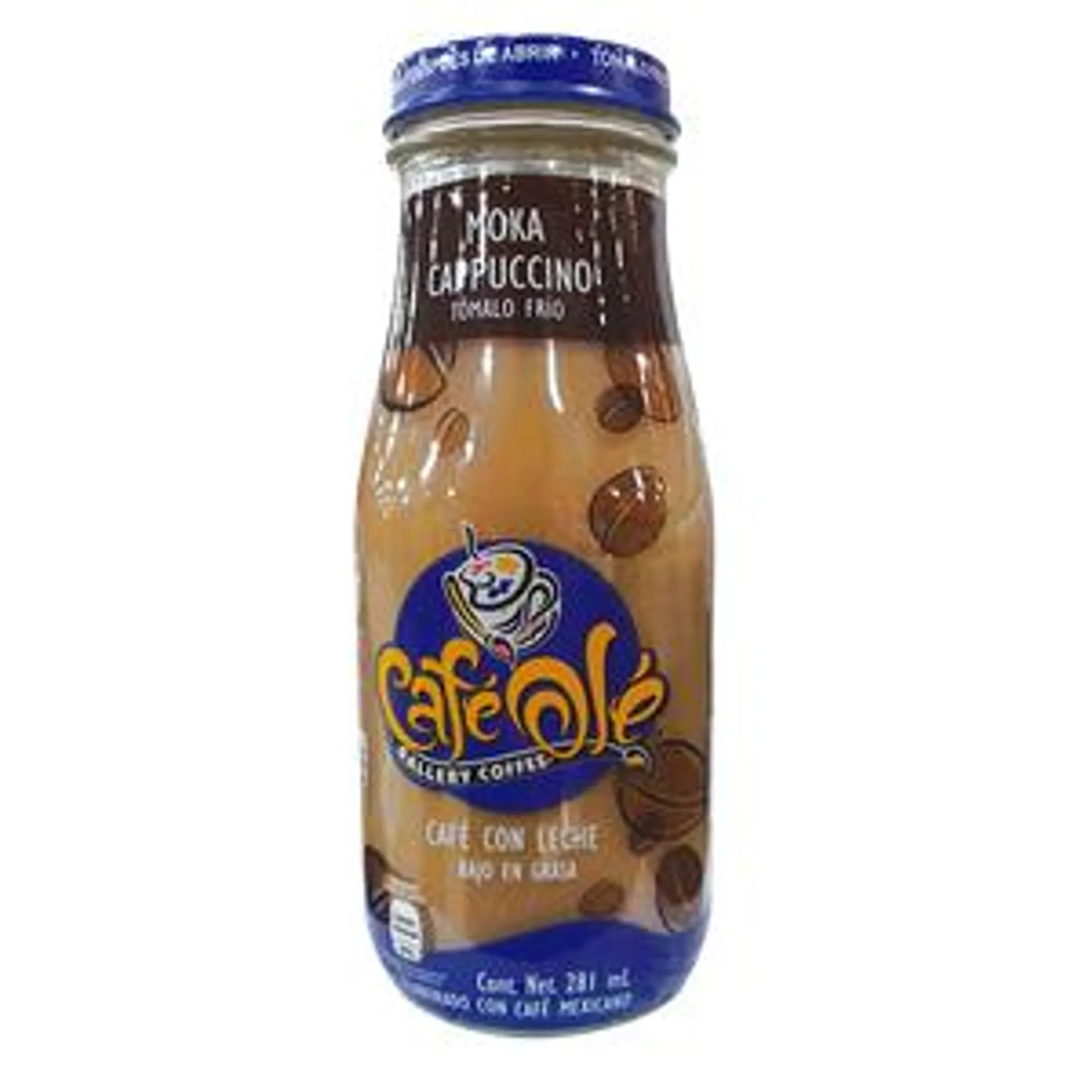 CAFE OLE MOKA CAPUCCINO 281 ML.