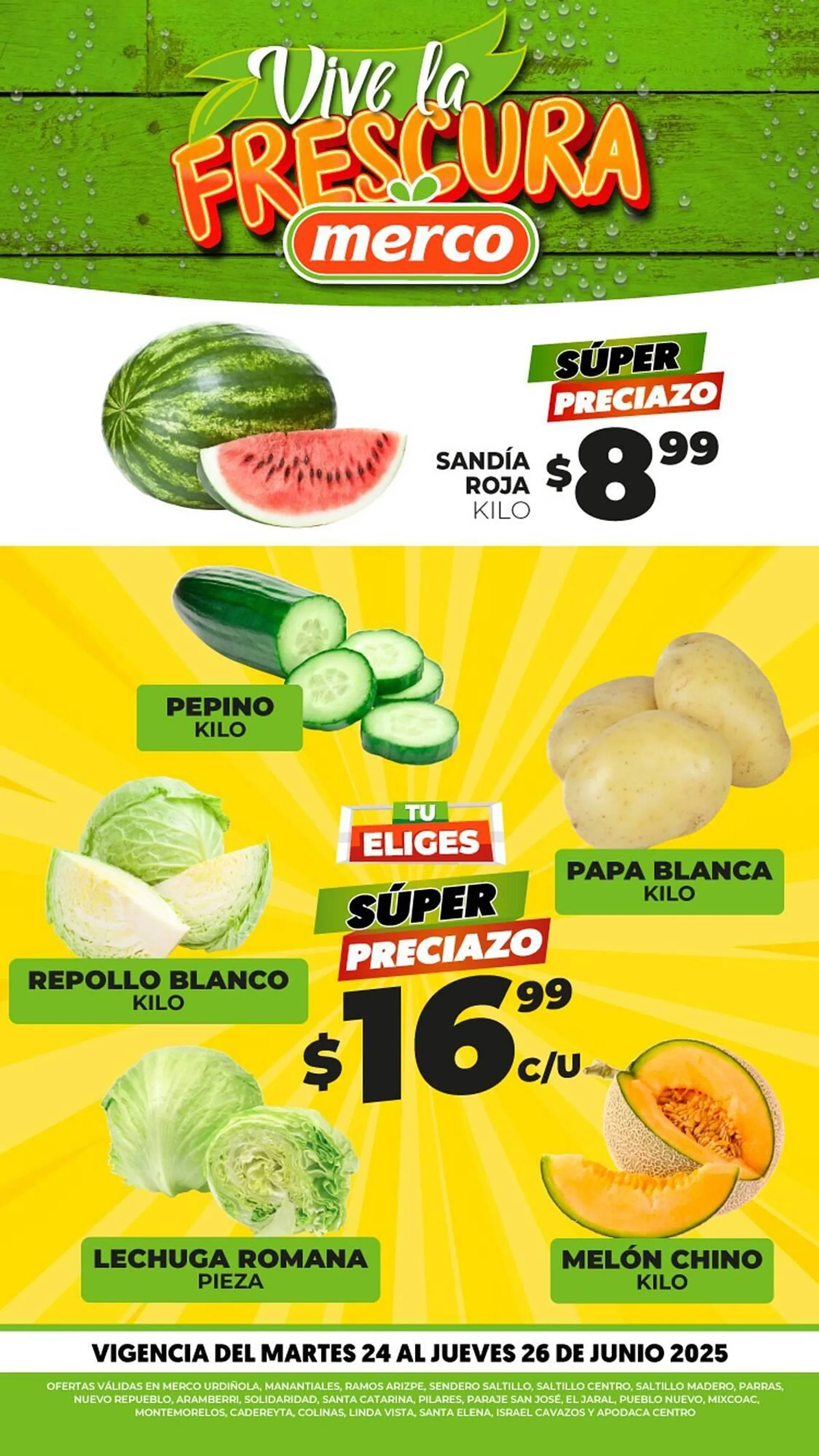 Catálogo de Catálogo Merco 24 de junio al 26 de junio 2025 - Pagina 1