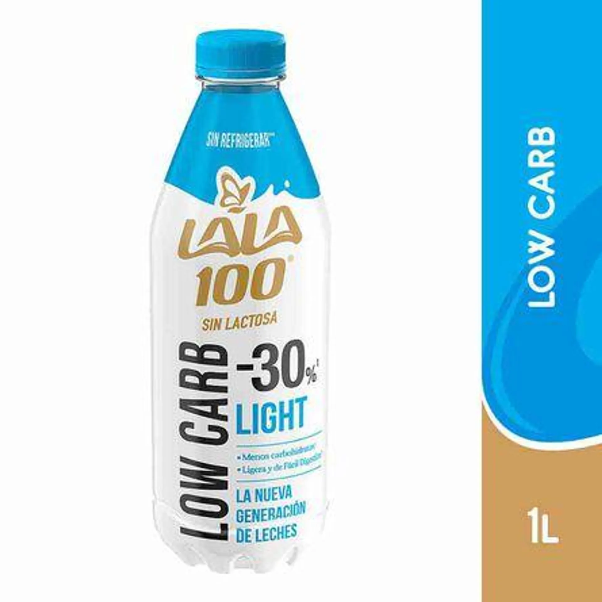 Leche Lala 100 Sin Lactosa Low Carb 1 lt