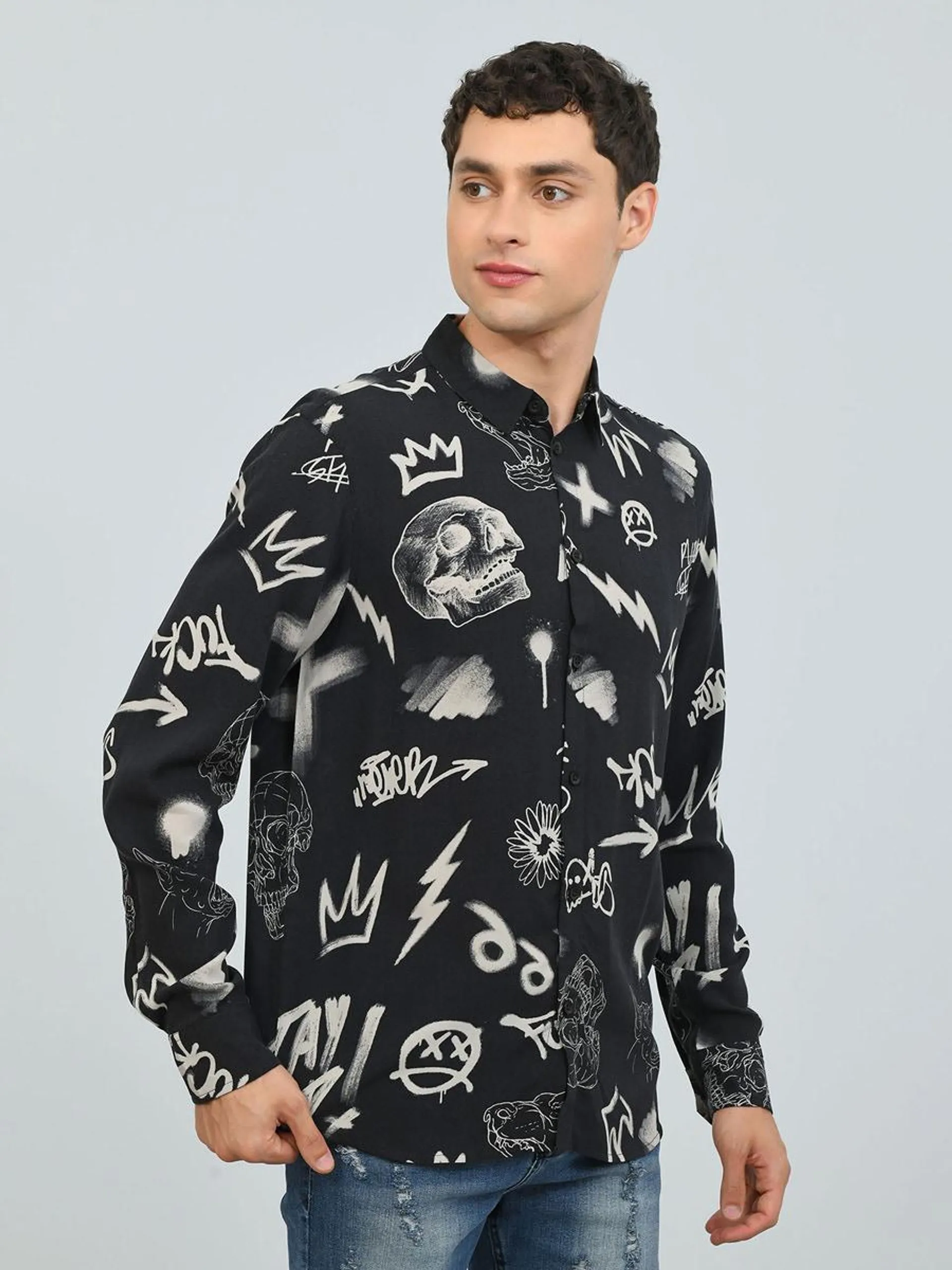 Camisa Estampada