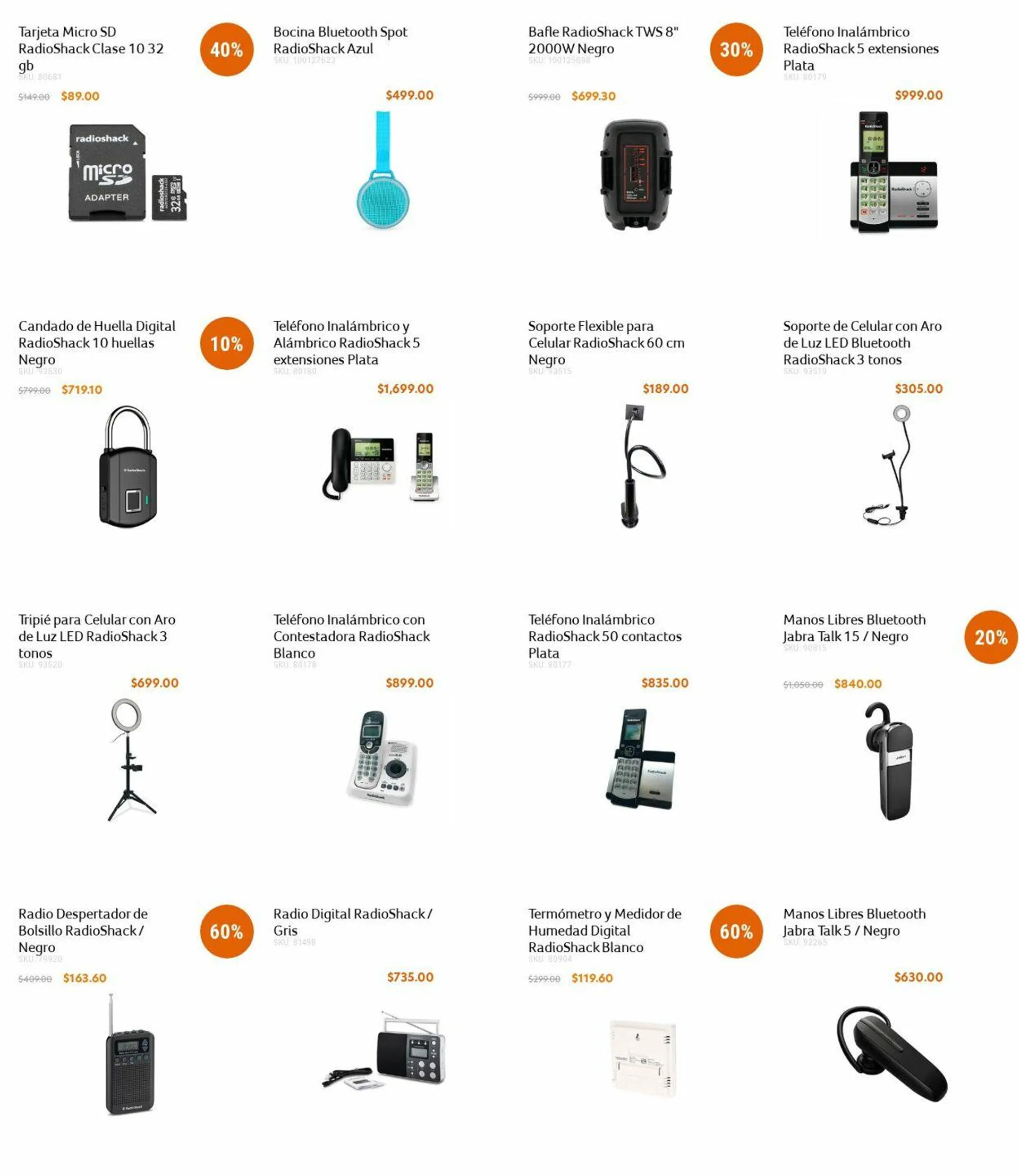 Catálogo de Radio Shack Oferta actual 16 de abril al 1 de mayo 2025 - Pagina 2