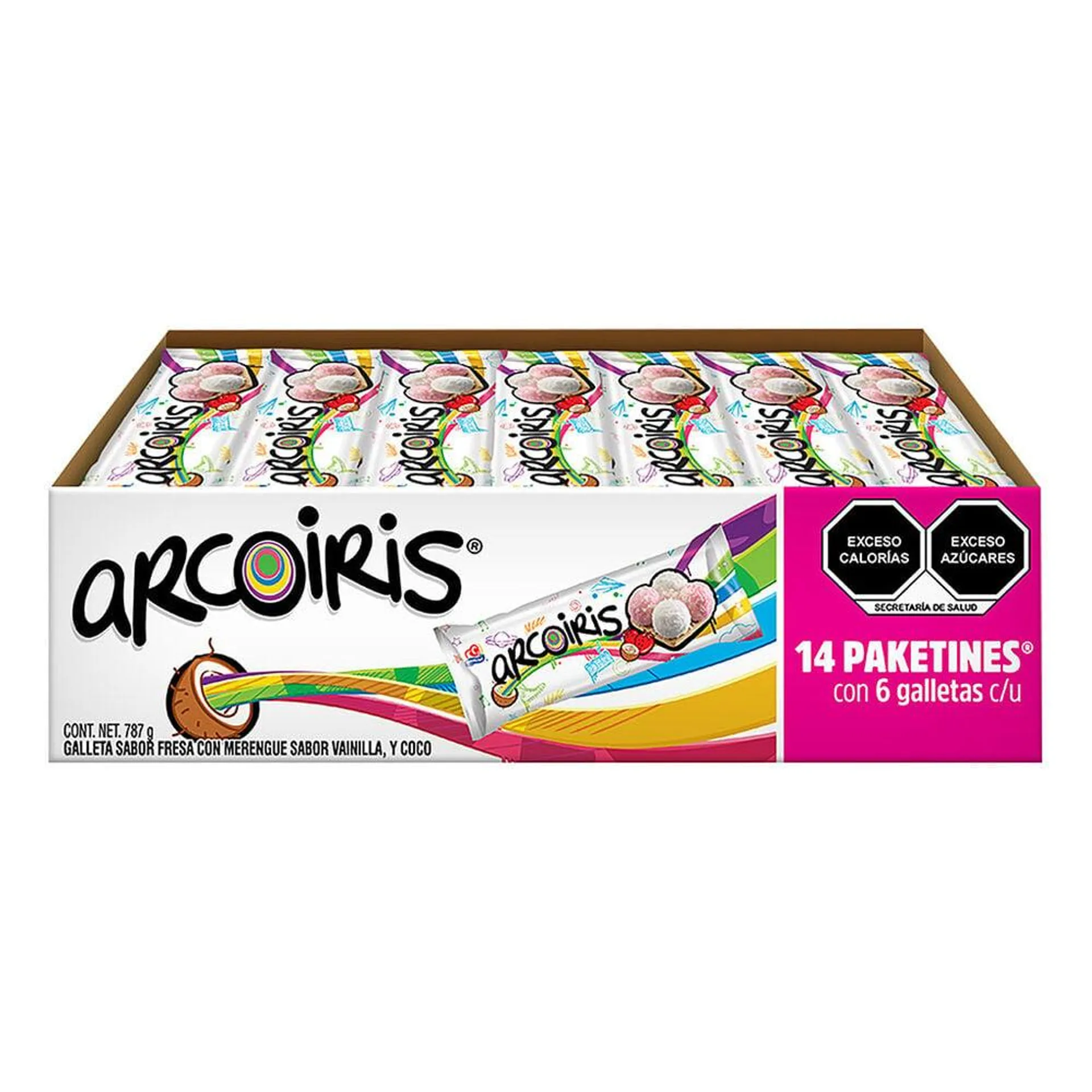 Galletas Arcoiris Gamesa 12/75 g