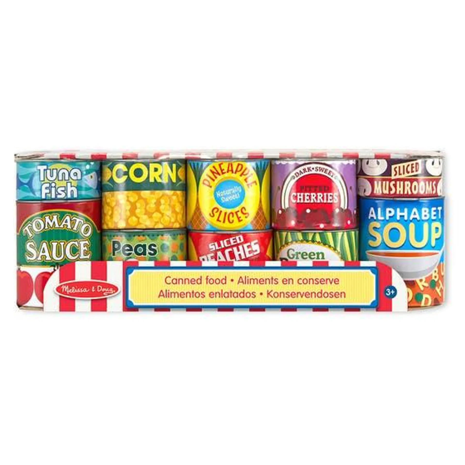 Melissa & Doug Set Alimentos Enlatados 87387