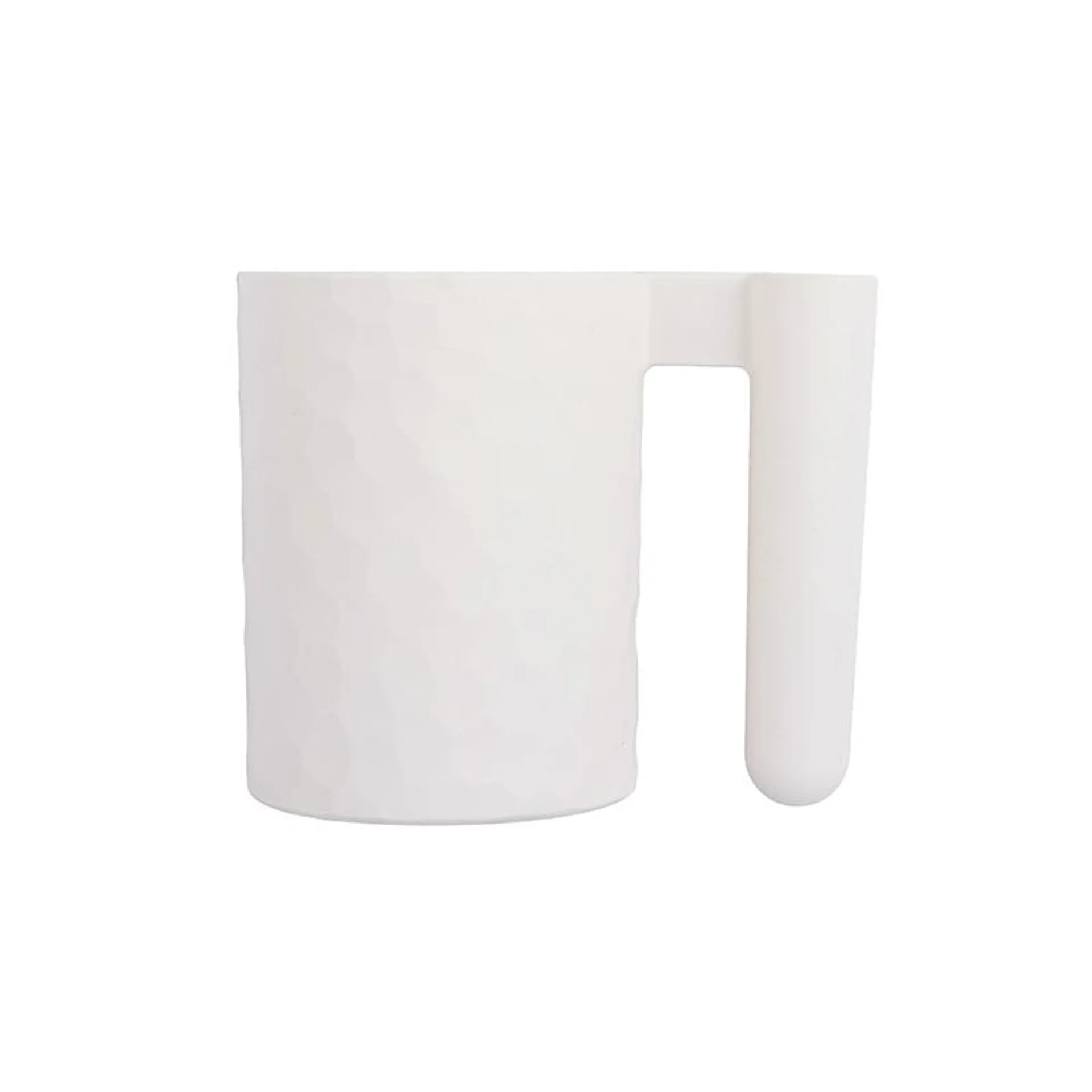 Taza Portacepillos Plástico Blanca 300 ml