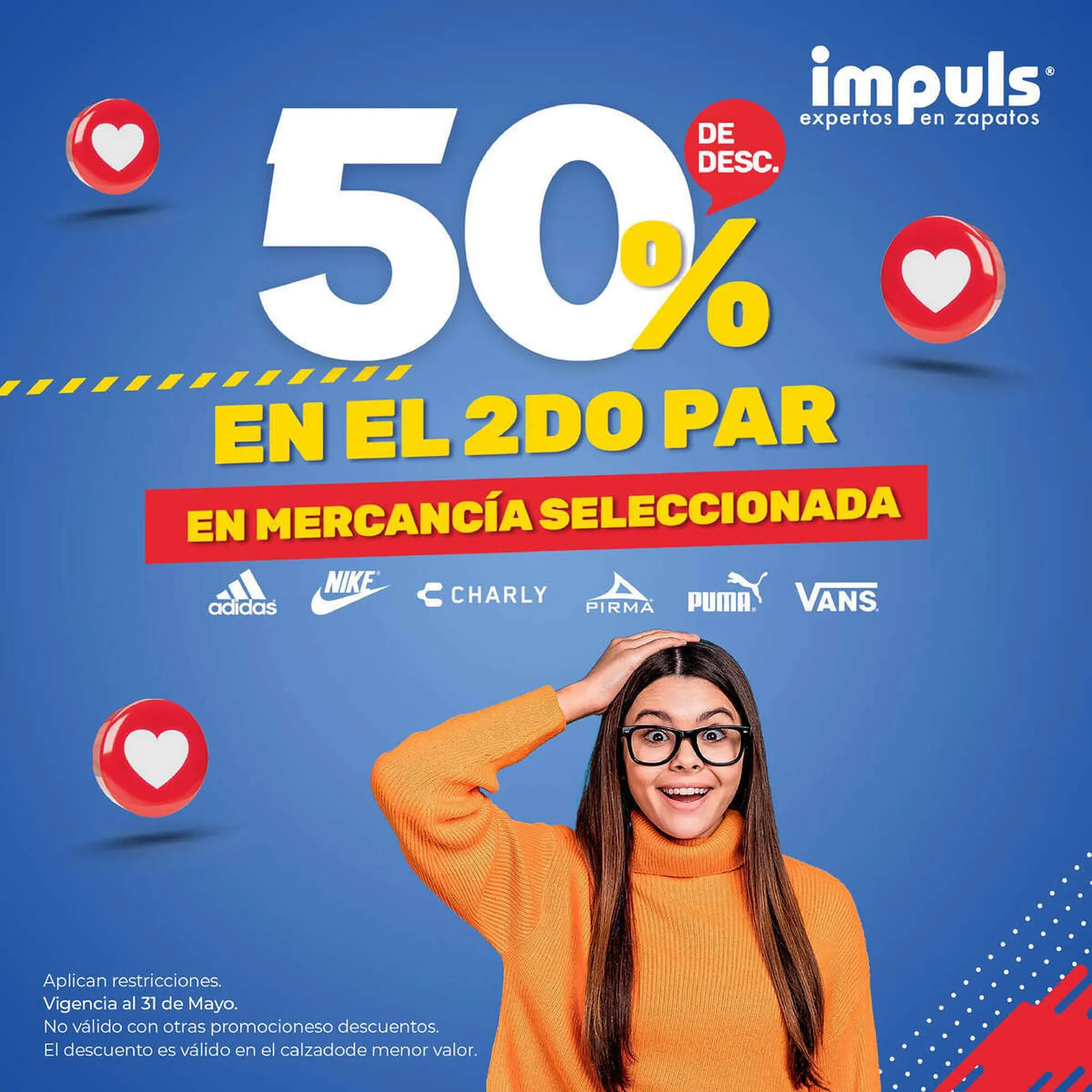 Impuls expertos discount en zapatos precios