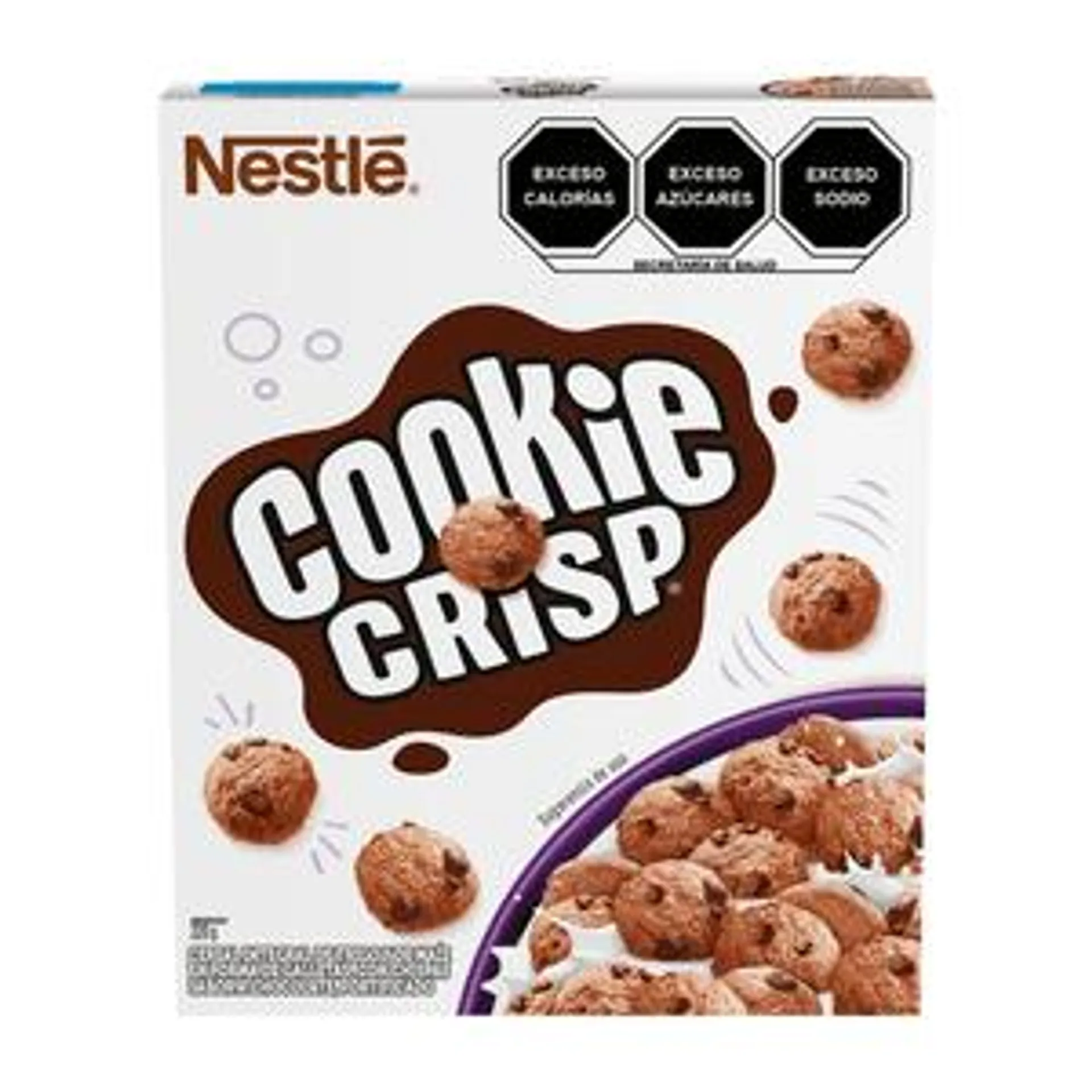 COOKIE CRISP CEREAL INTEGRAL CON CHISPAS SABOR CHOCOLATE 220 GR.