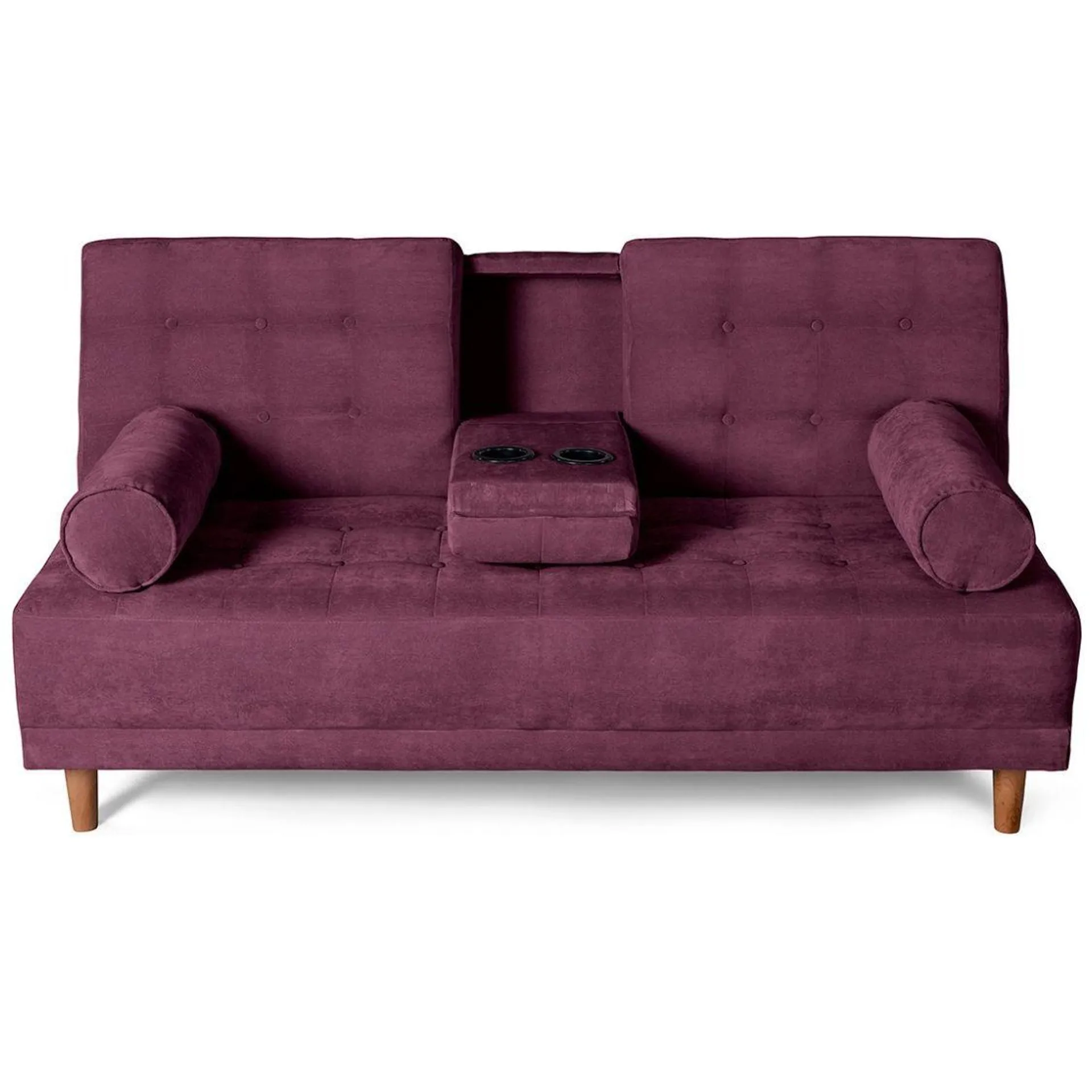 Sofá Cama Zambroni Morado Makora