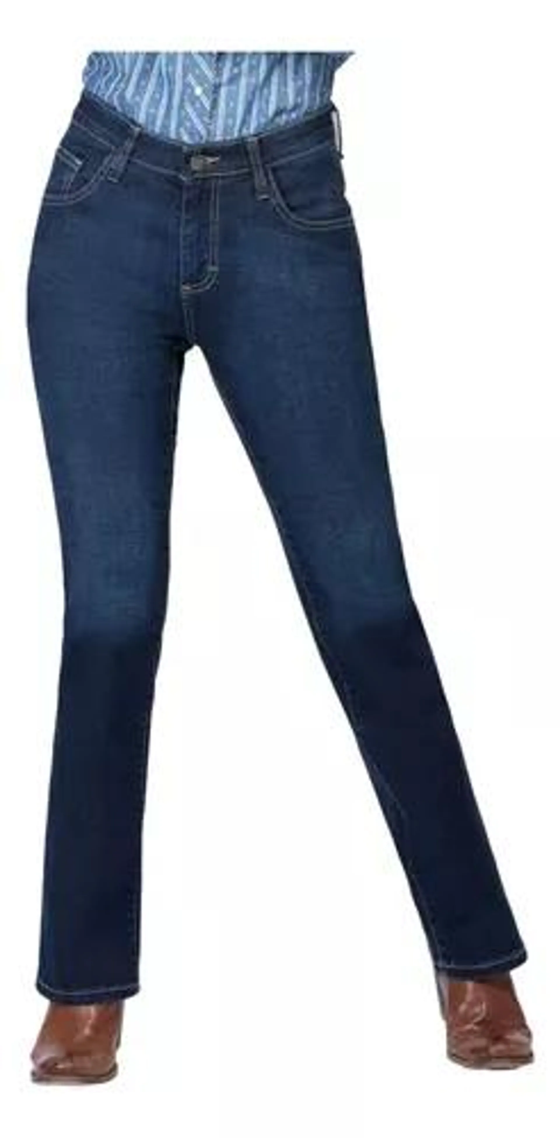 Pantalón Jeans Vaquero High Rise Wrangler Dama 840