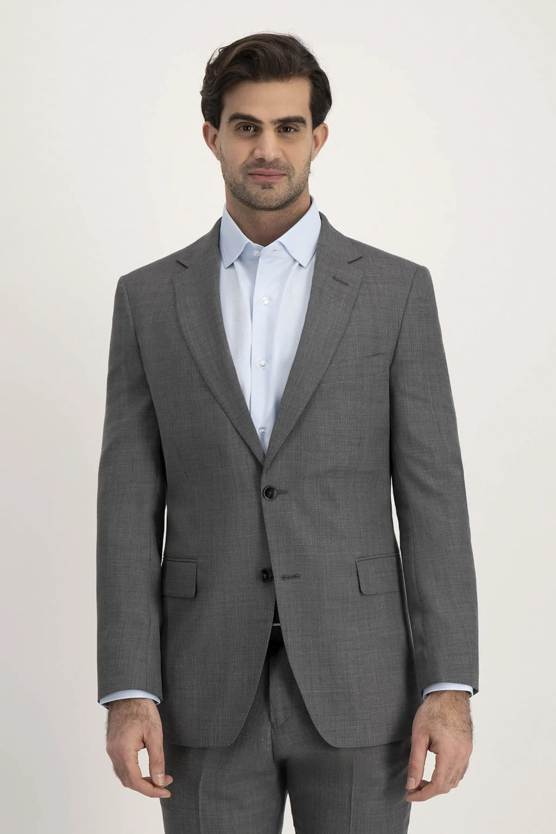 Traje Roberts Gris Oxford Slim Fit