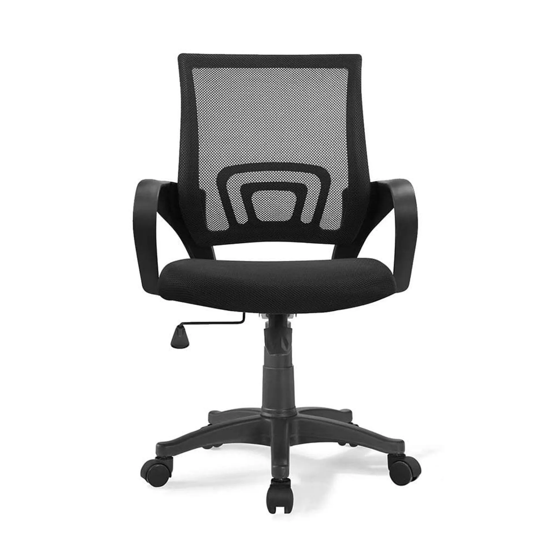 Silla Secretarial Con Brazos Malla Negro 804 / 1521197