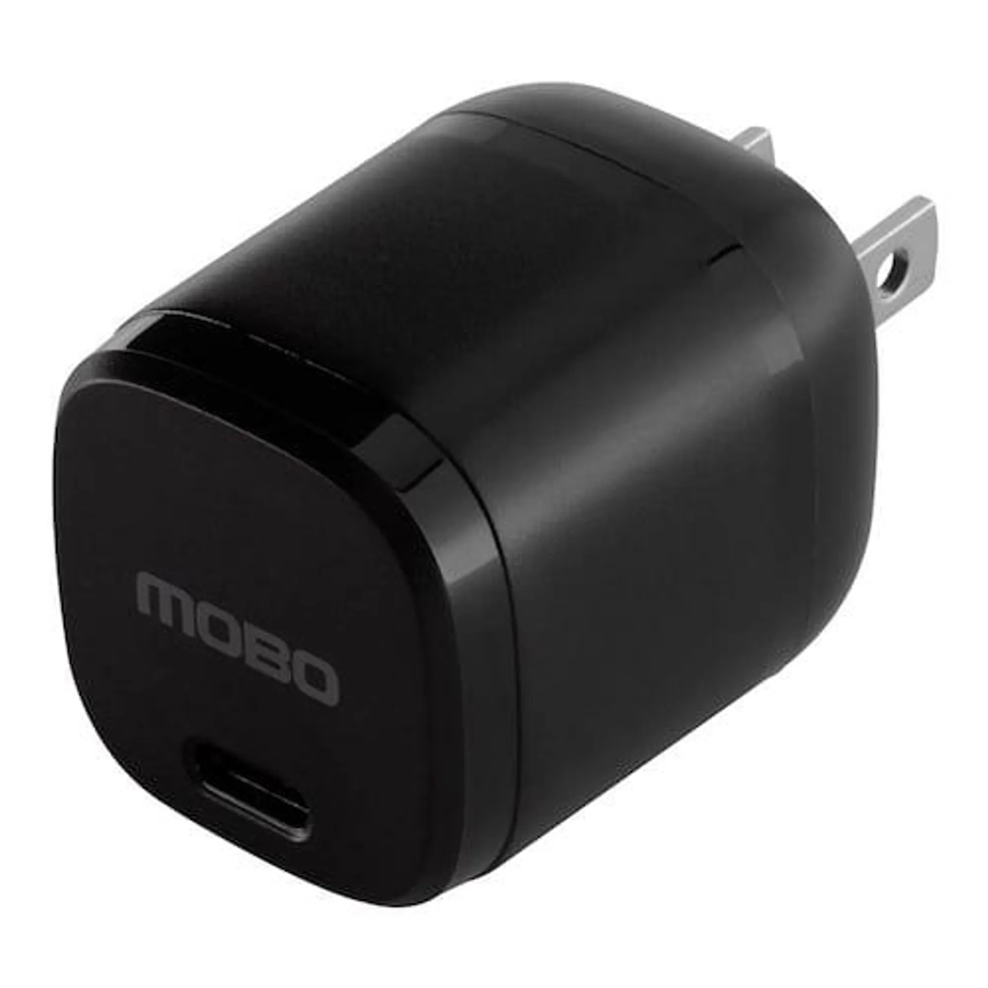 Cargador de pared Mobo Quick 1 puerto tipo C negro 25W