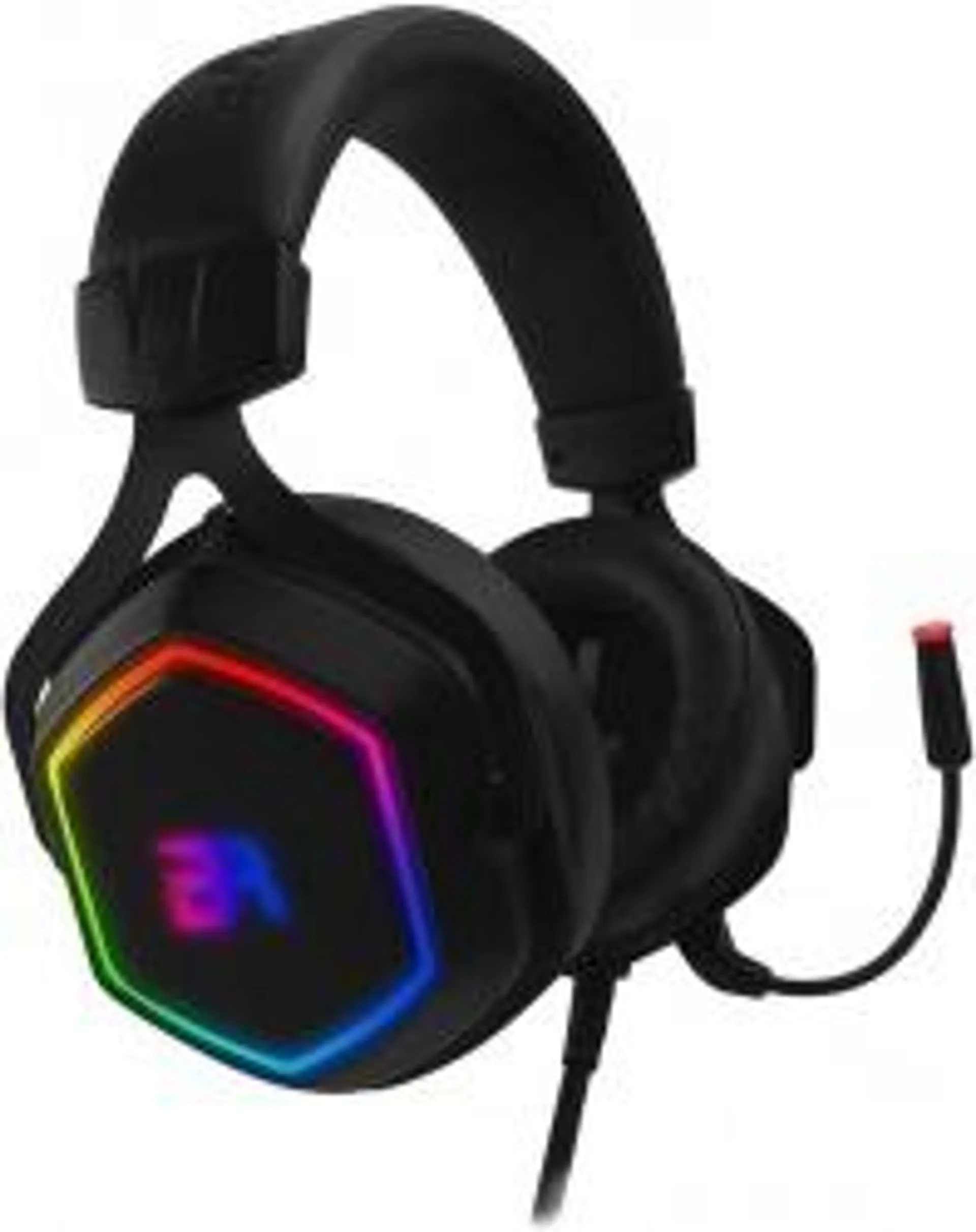 Balam Rush Audífonos Gamer Hesix 7.1, Alámbrico, 2.1 Metros, USB-A, Negro