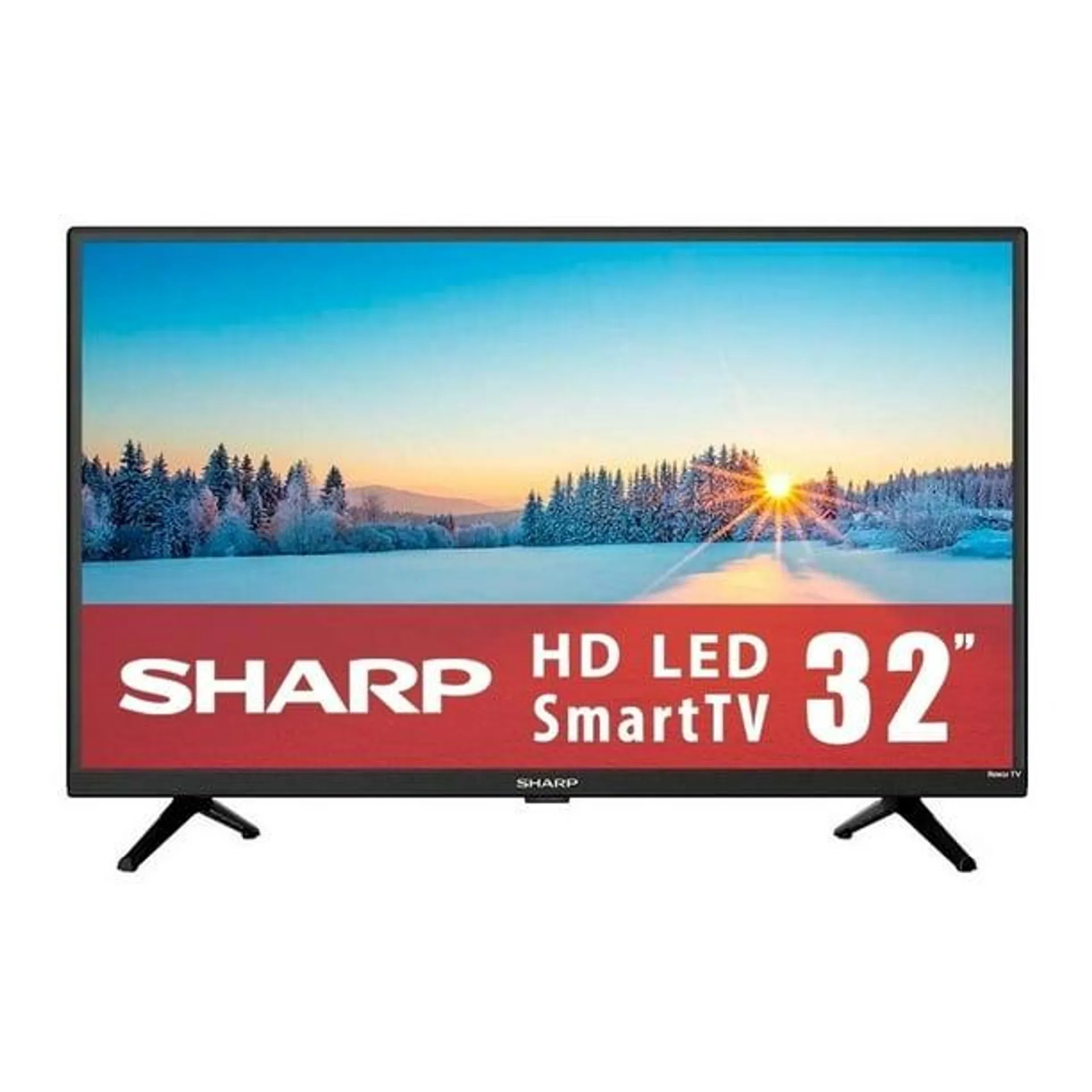 SHARP TV de 32 Pulgadas con Roku, en HD y LED, Modelo 2T-C32CF2UR