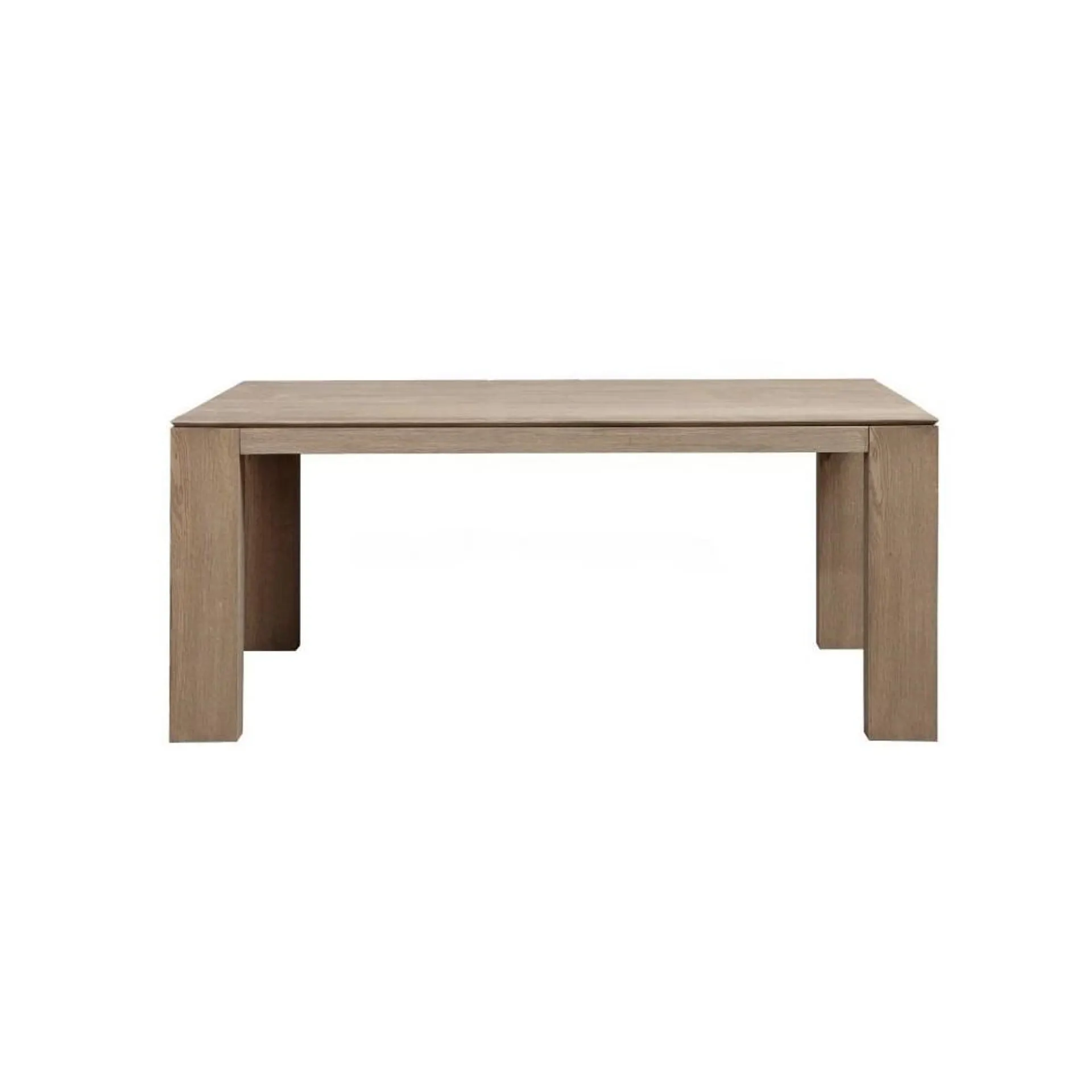 Monaco – Mesa de comedor estilo moderno con madera de fresno