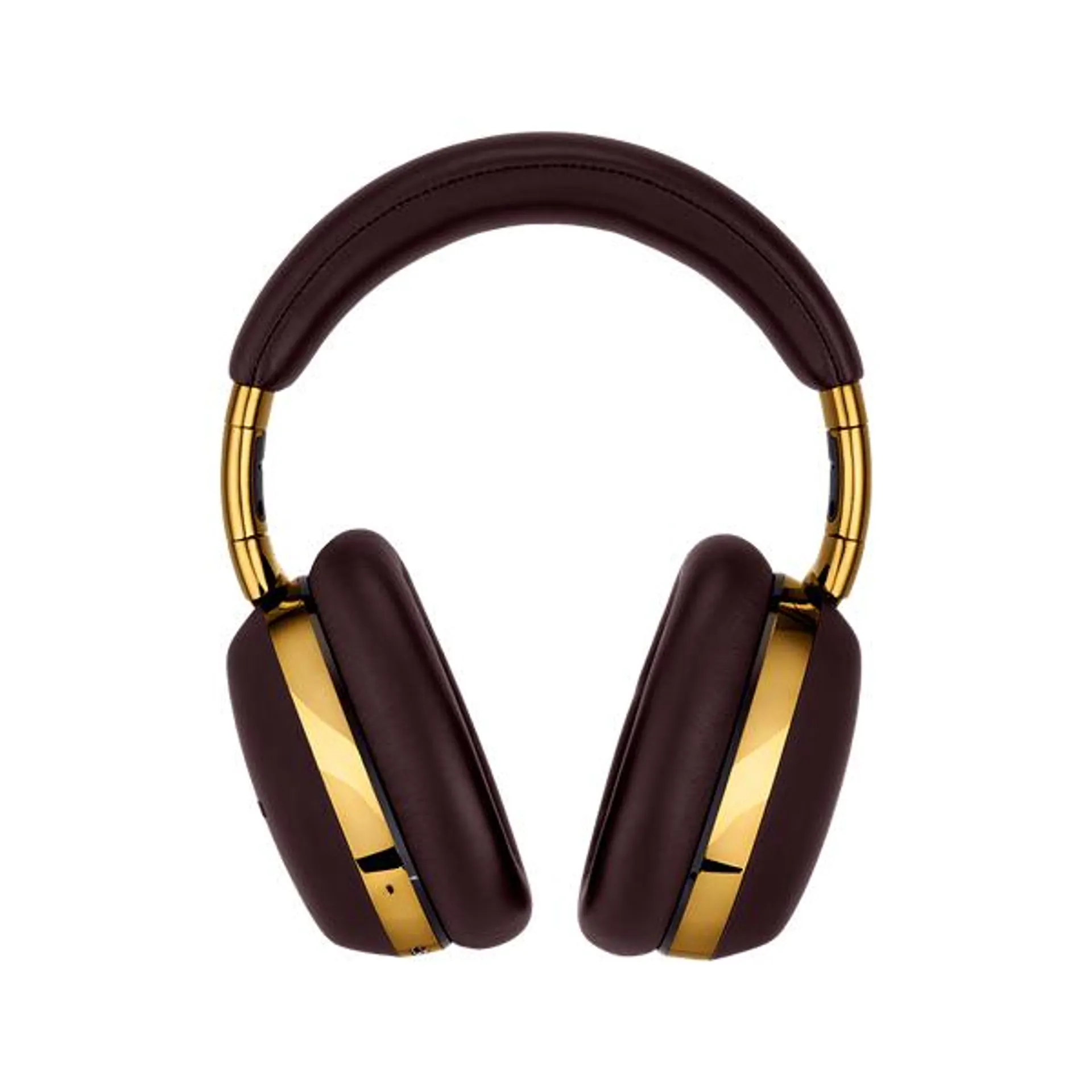 Audífonos inteligentes Montblanc MB 01 con almohadillas de color marrón