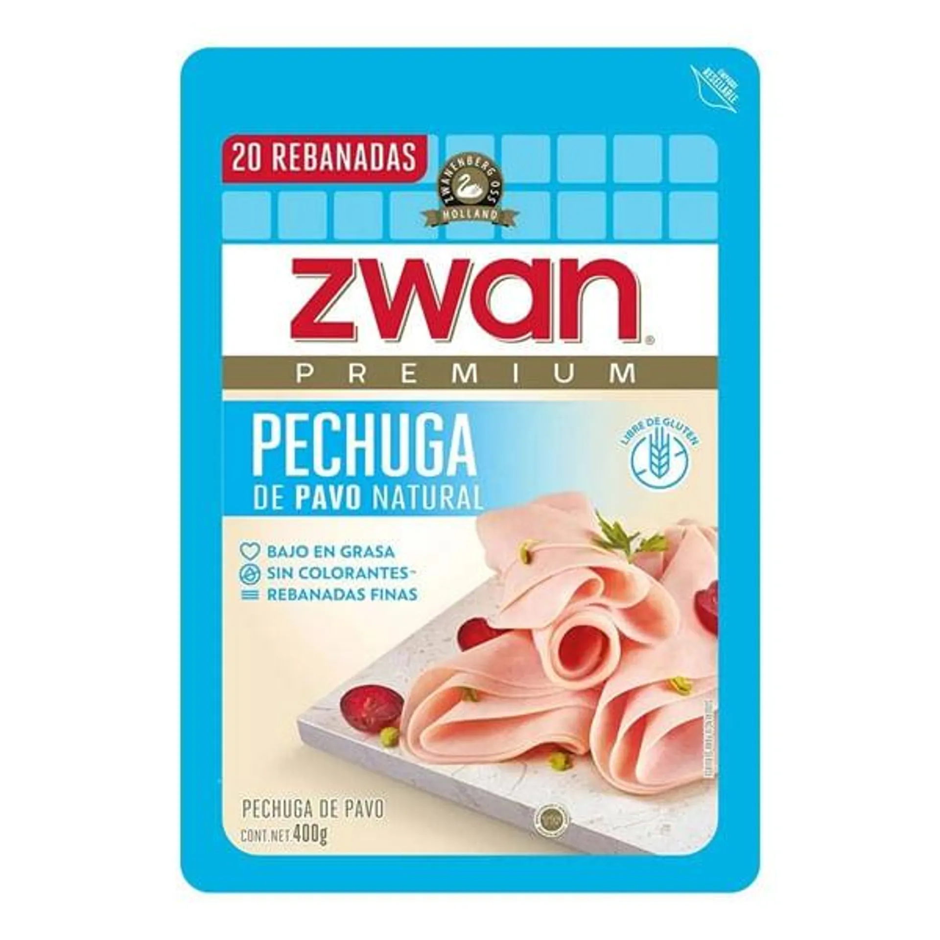 Pechuga zwan pavo 400 g