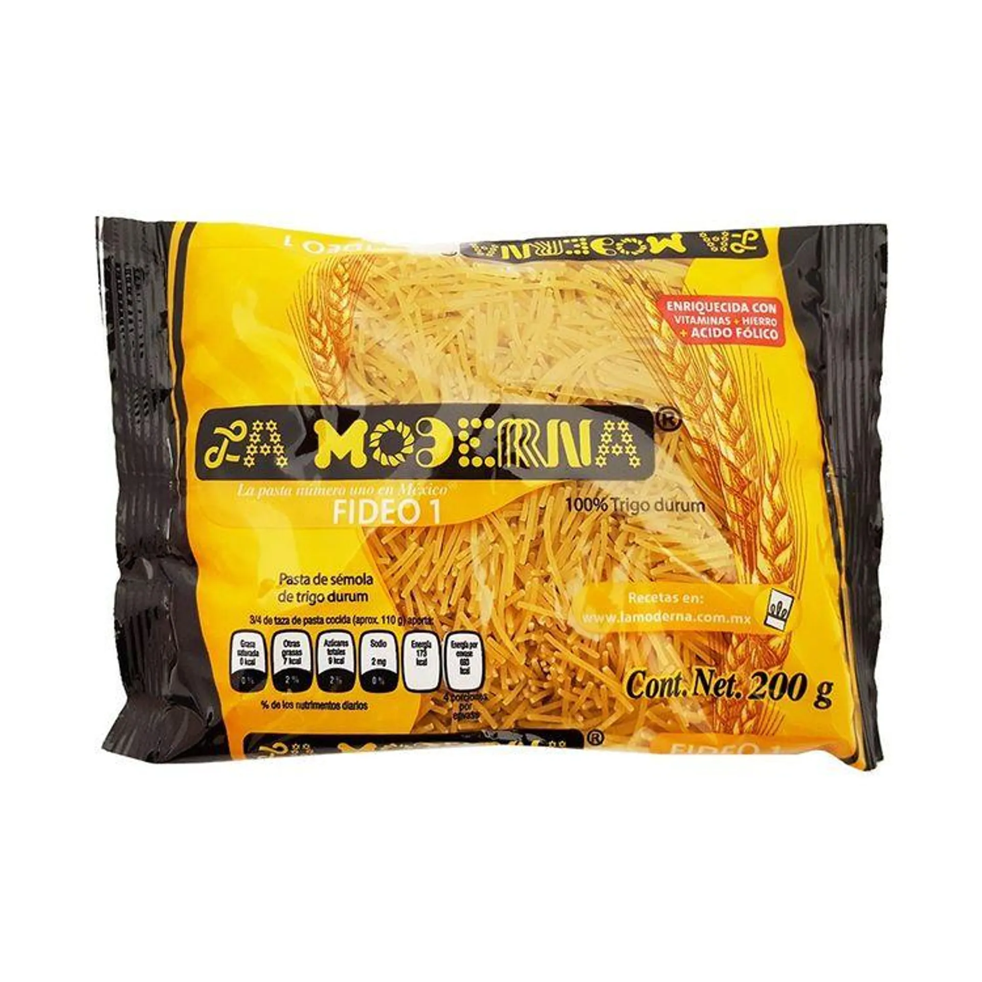 Sopa La Moderna Fideo #1 200grs - La Moderna - 1 pieza