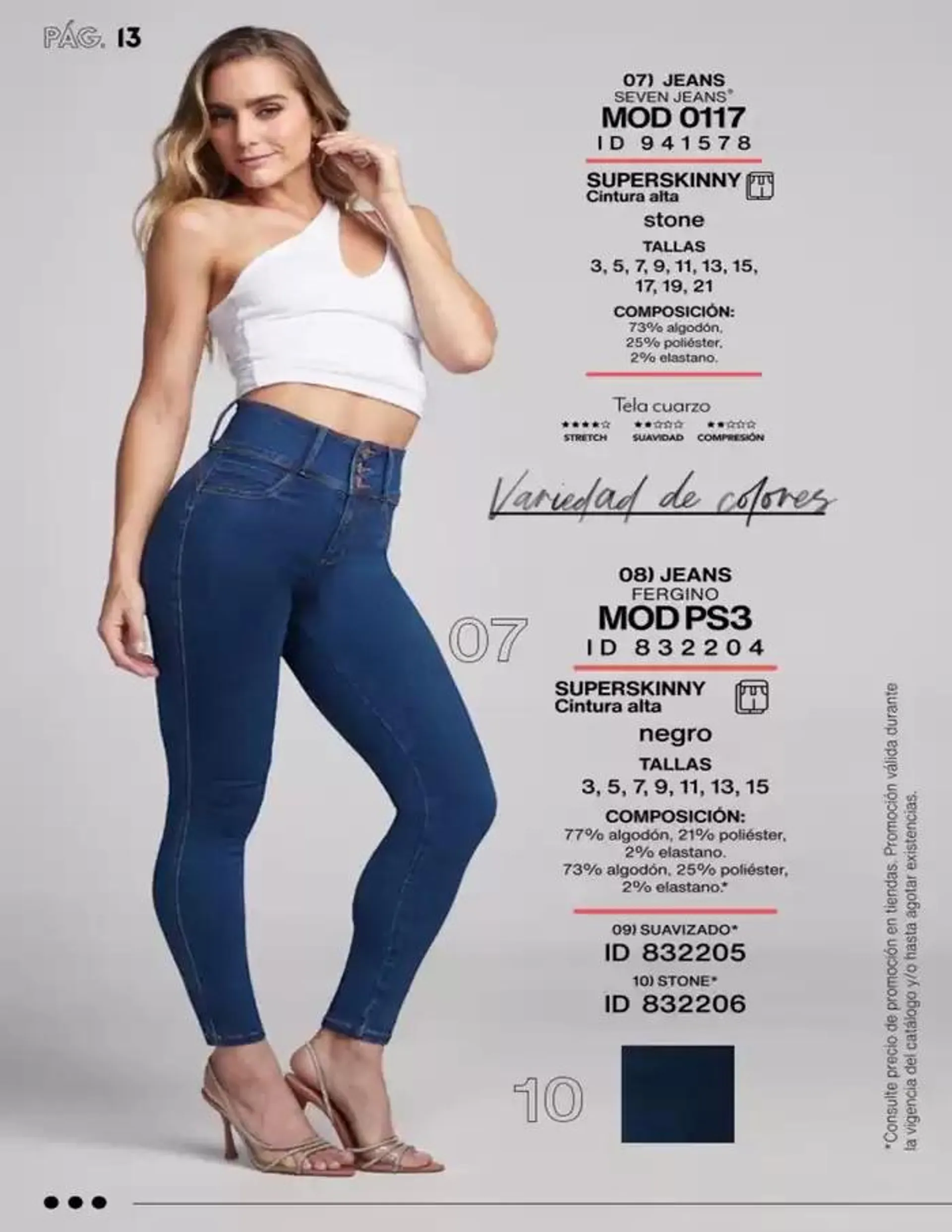 Catálogo de JEANS & JEGGINGS BASICOS  21 de octubre al 30 de noviembre 2024 - Pagina 13