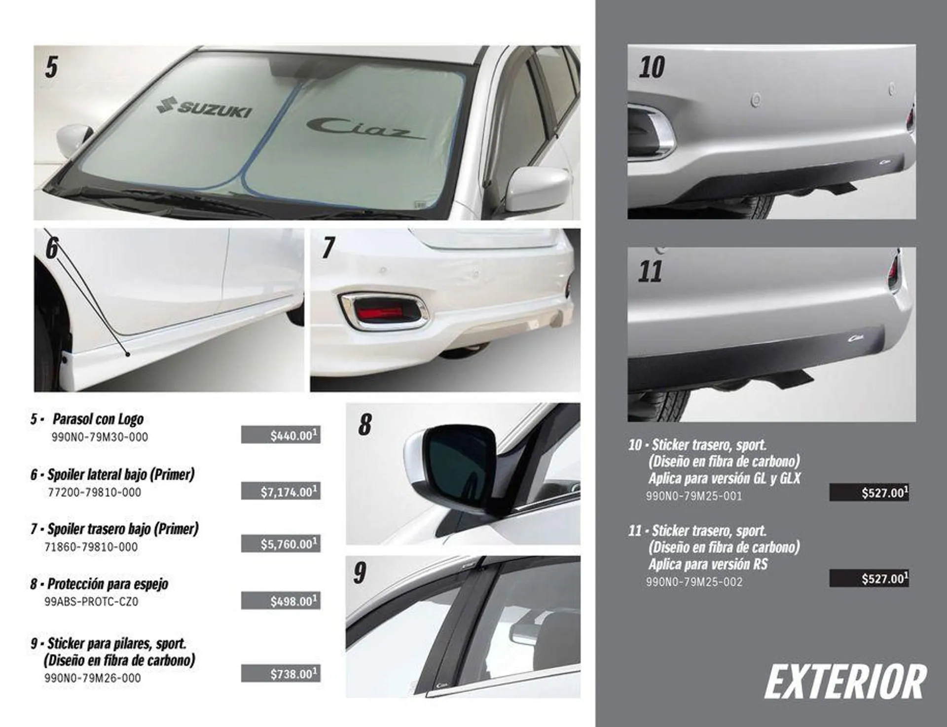 Catálogo de Suzuki CIAZ 27 de febrero al 31 de diciembre 2024 - Pagina 5