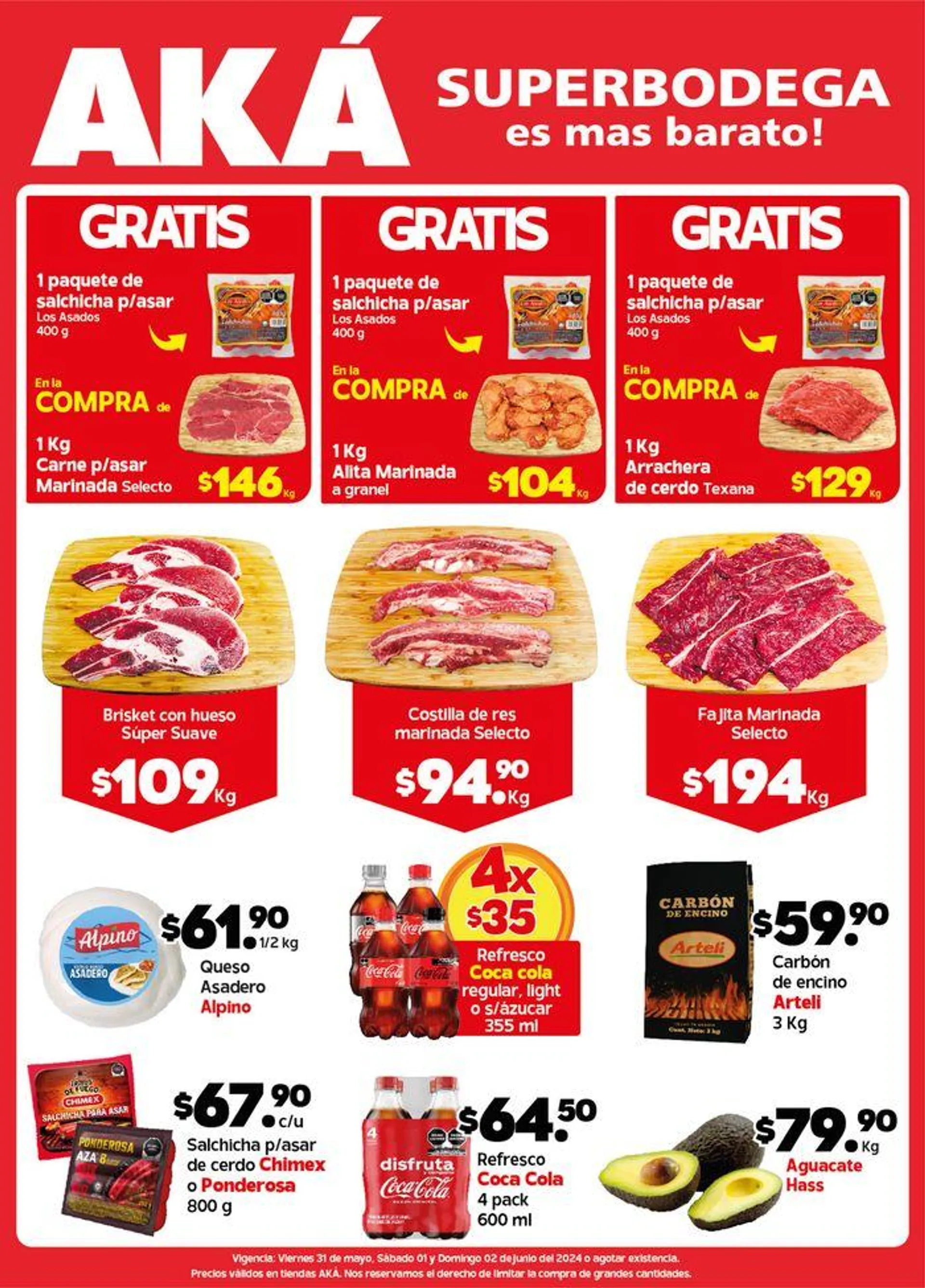 Catálogo de Carnes AKA 31 de mayo al 2 de junio 2024 - Pagina 1