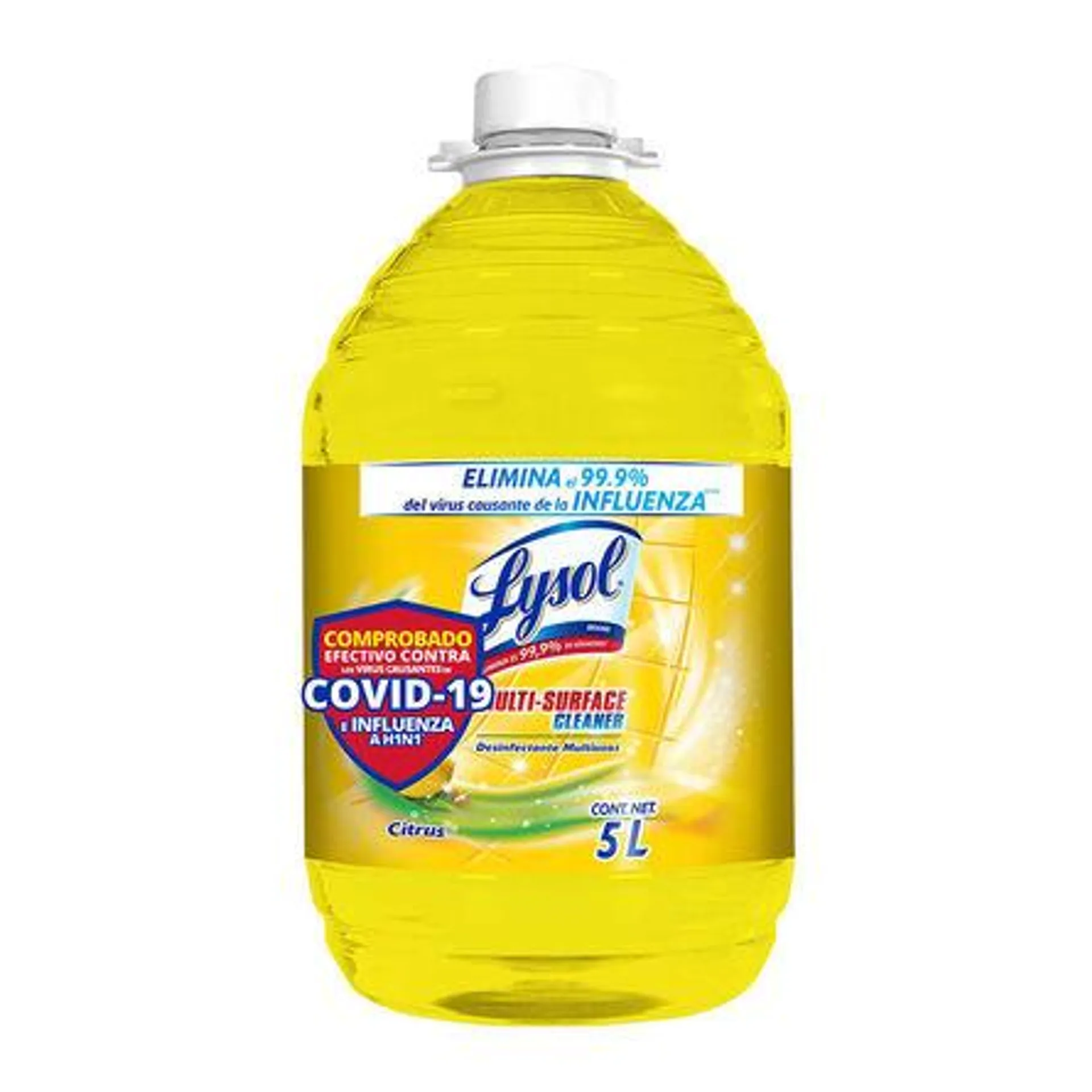 Lysol® Limpiador Líquido Desinfectante Multiusos Citrus 5 lt