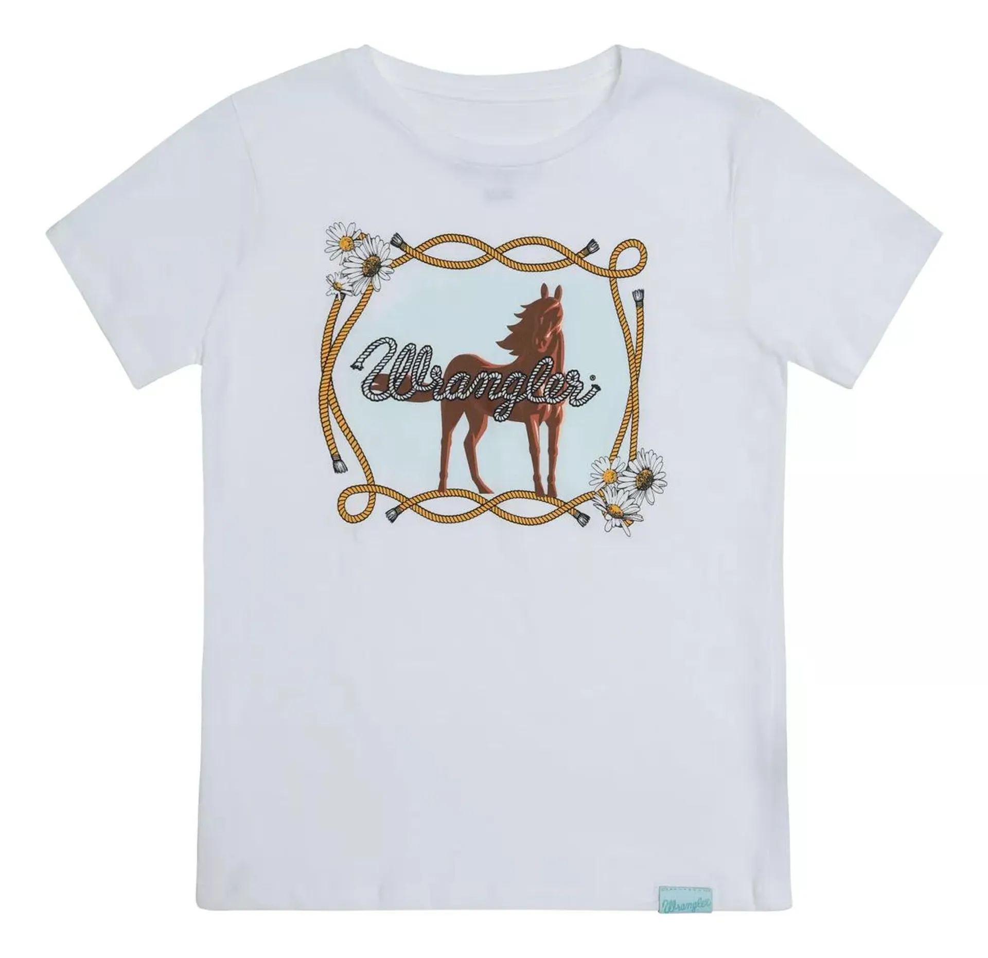 Playera Comfort Manga Corta Wrangler Niña 241