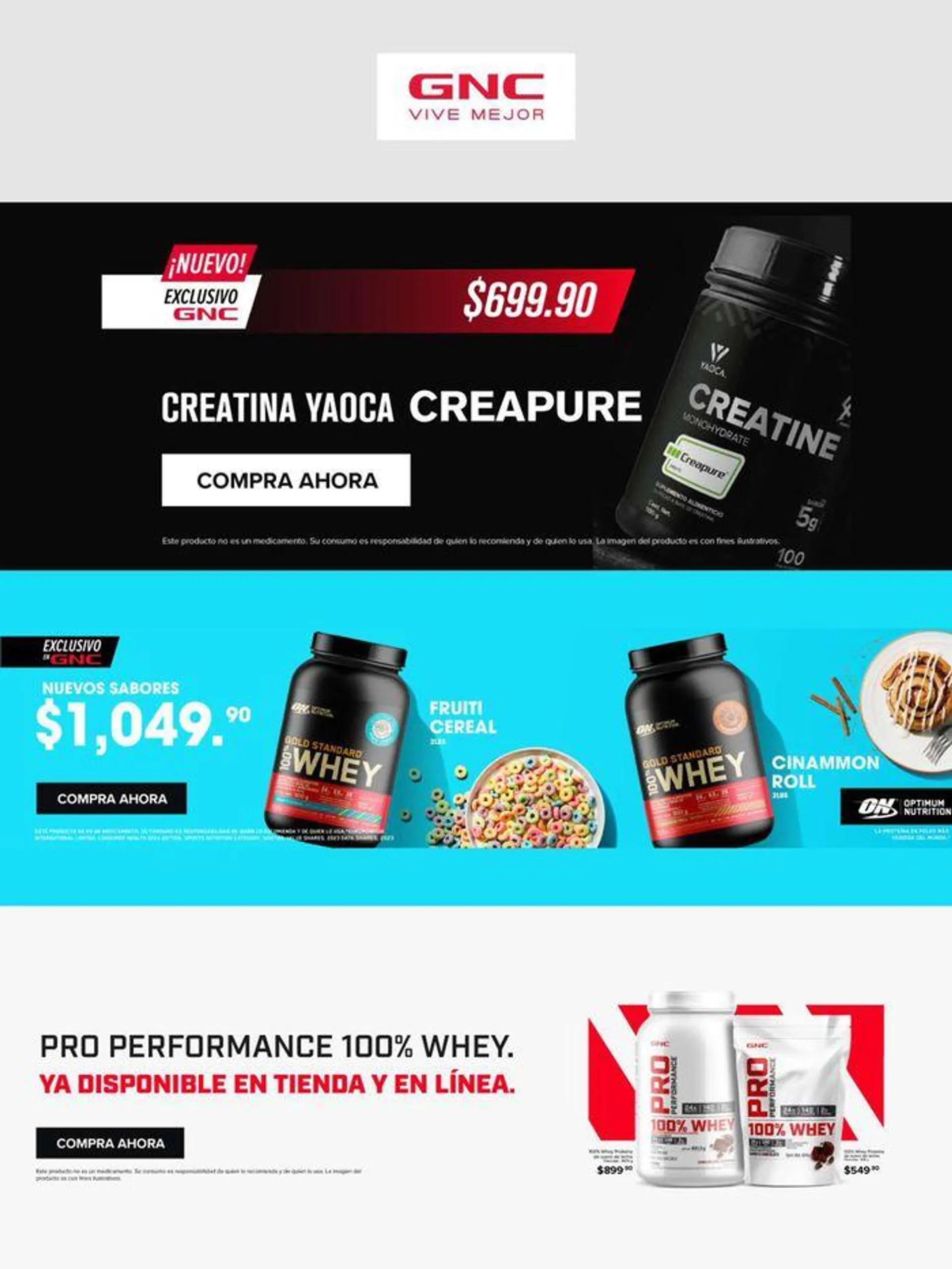 Proteínas para todos - hasta 25% off - 10