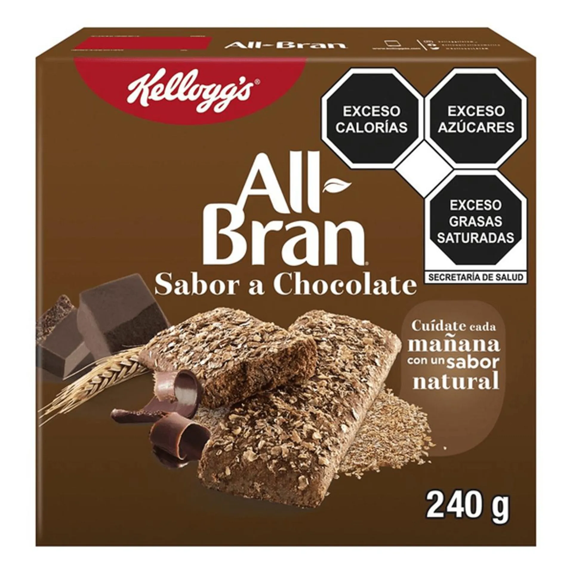 Barras de Cereal All Bran Sabor a Chocolate 240 g