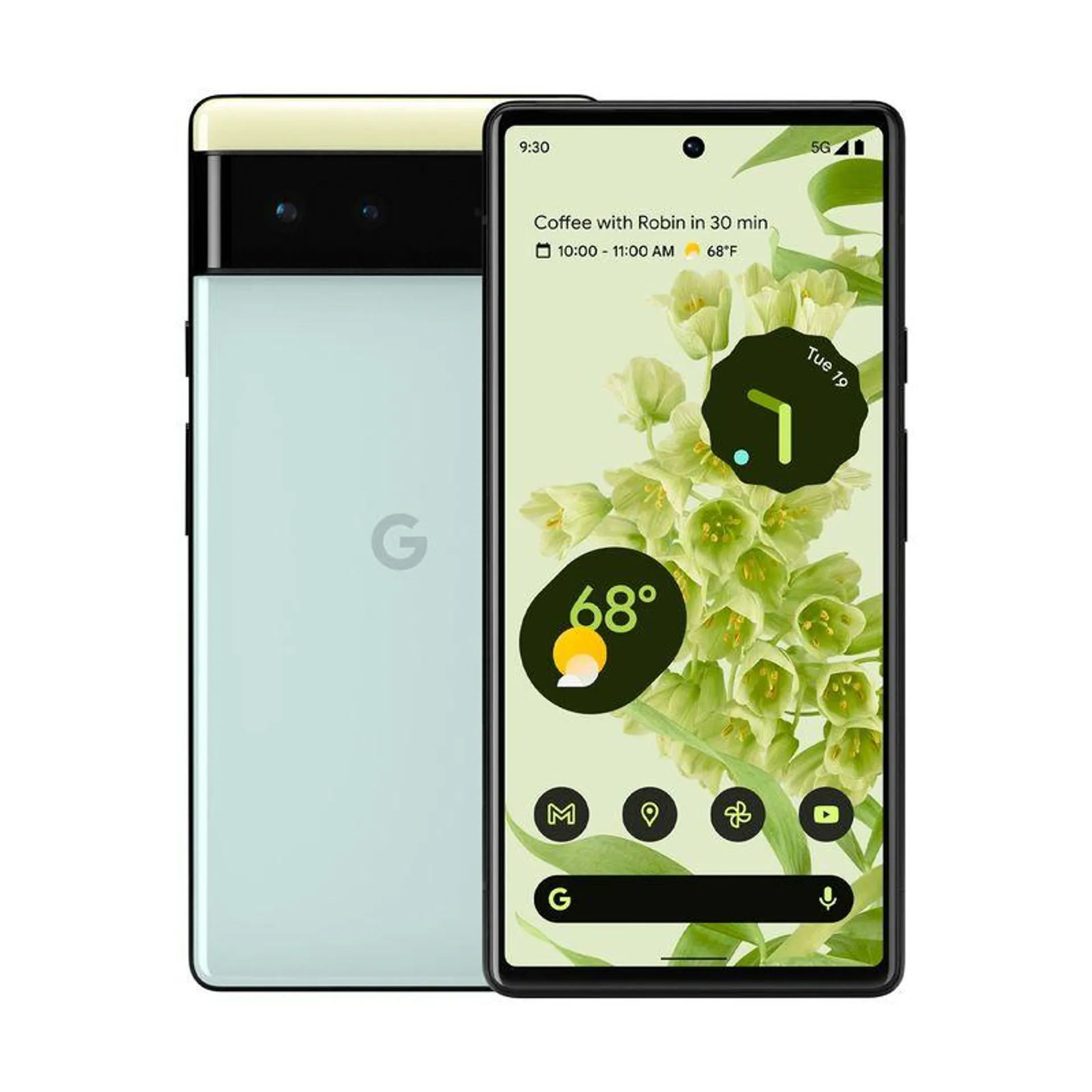 Google Pixel 6 5G 256GB Seminuevo Espuma Marina