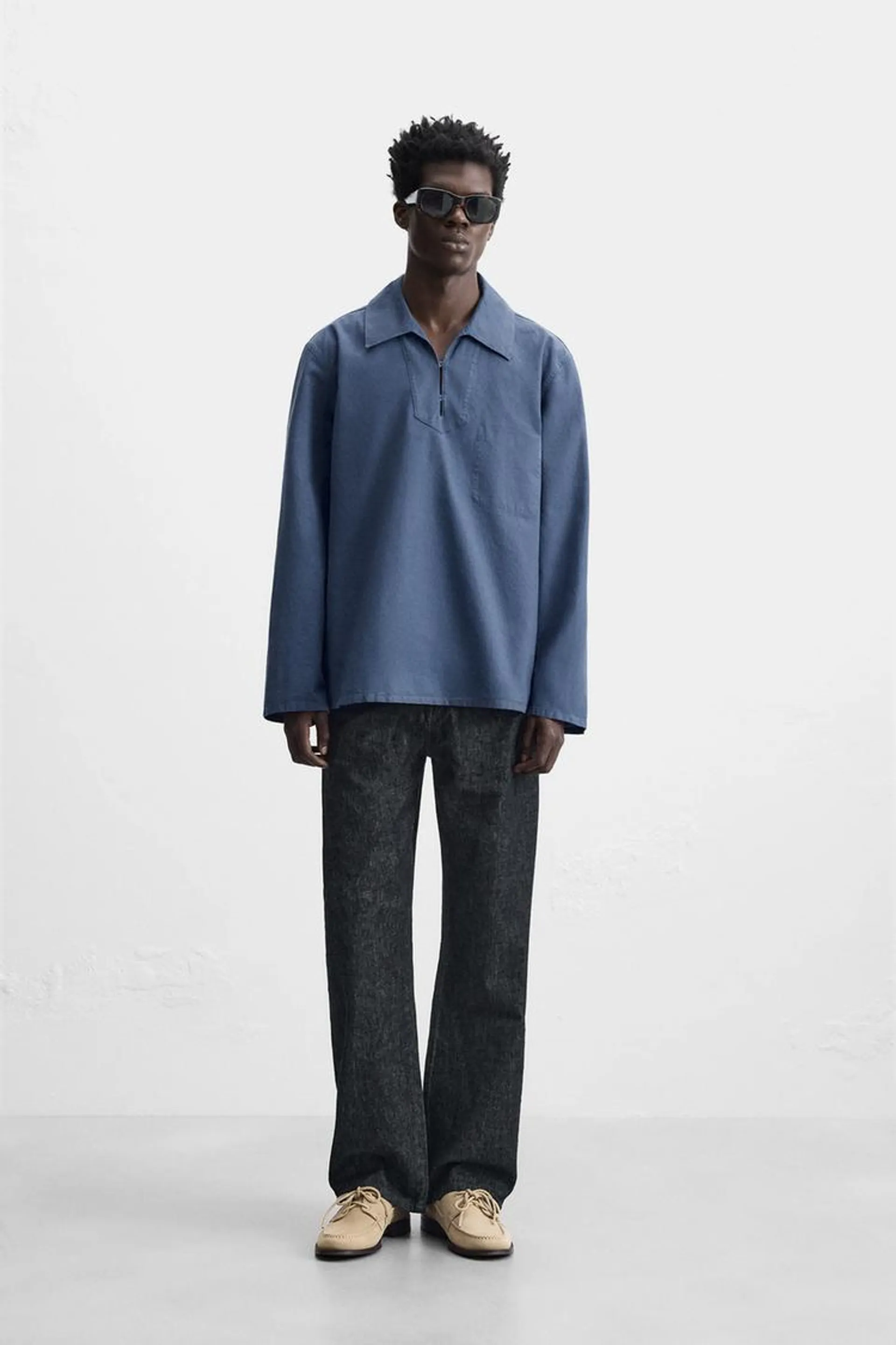 SOBRECAMISA SMOCK LAVADO